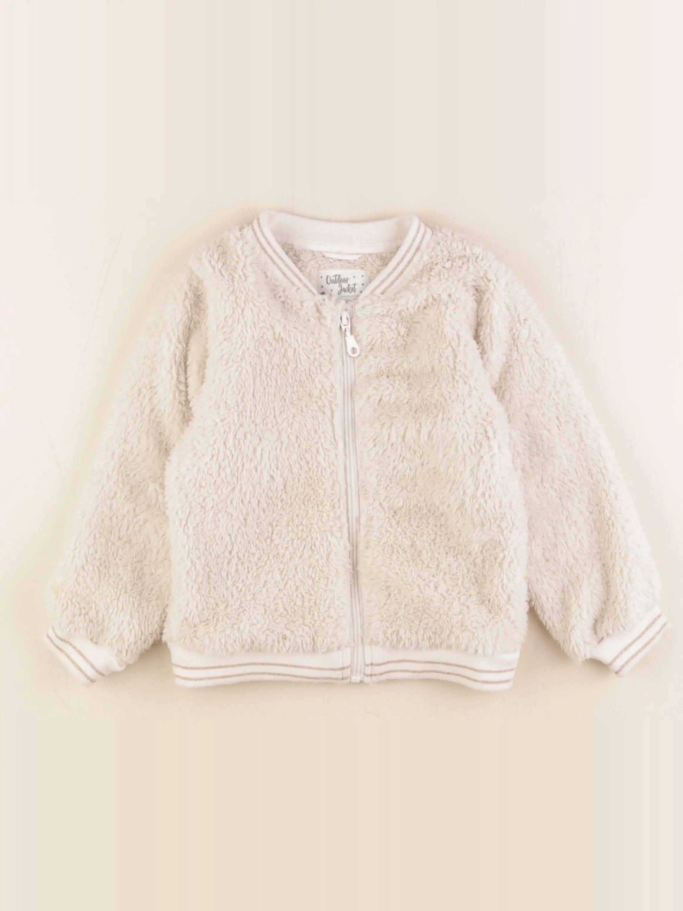 Vertbaudet - veste beige - 5 ans