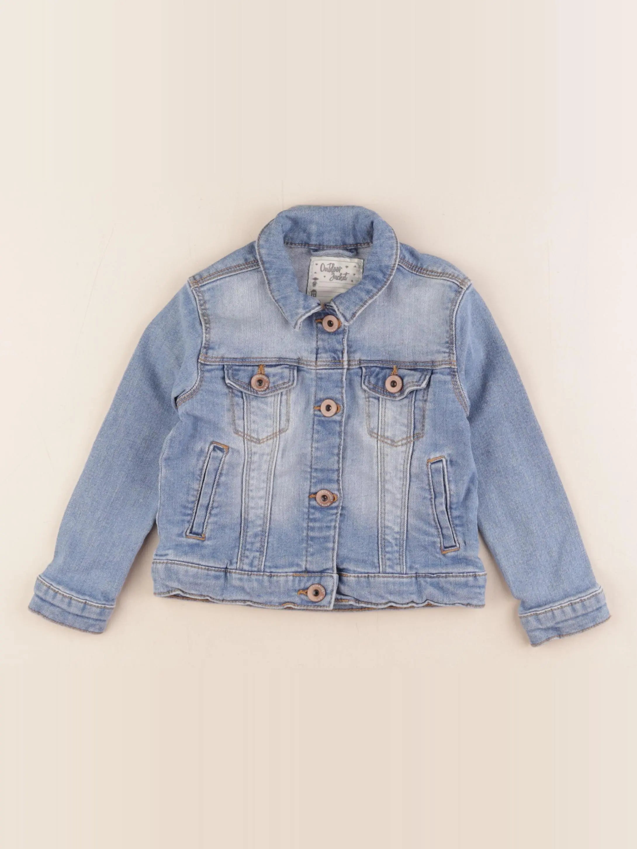 Vertbaudet - veste bleu - 3 ans