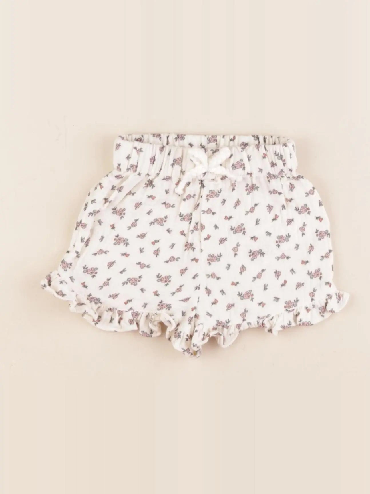 Vertbaudet - short beige - 3 mois