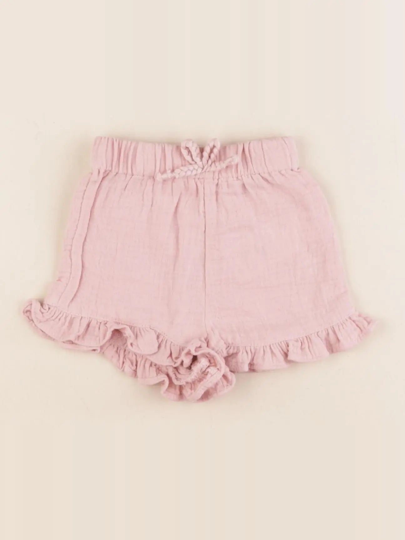 Vertbaudet - short rose - 3 mois