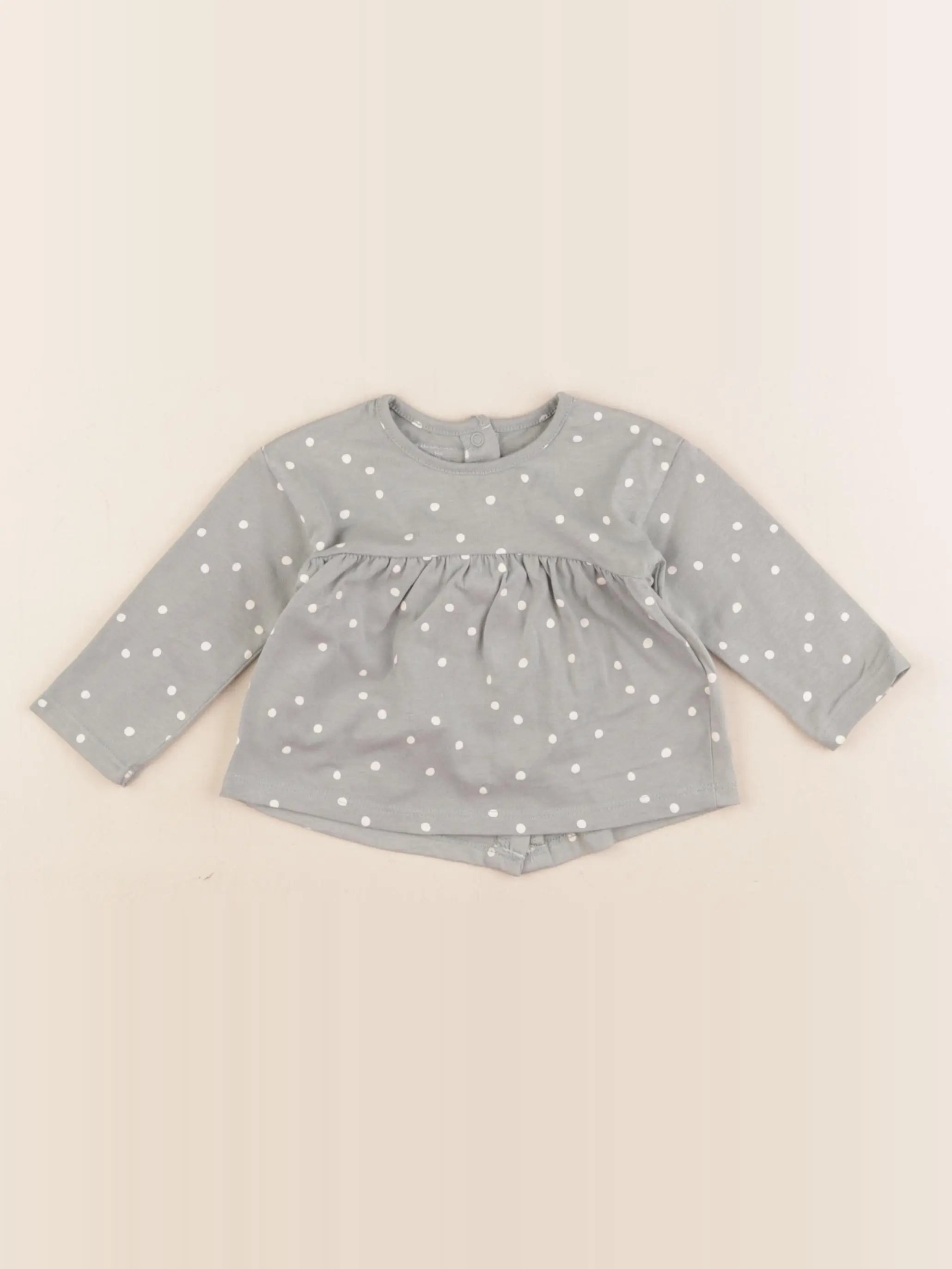 Vertbaudet - tee-shirt vert - 3 mois