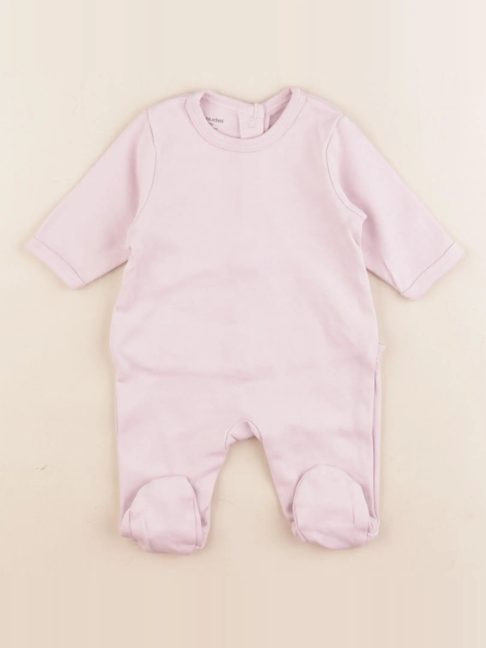 Vertbaudet - pyjama coton rose - 1 mois
