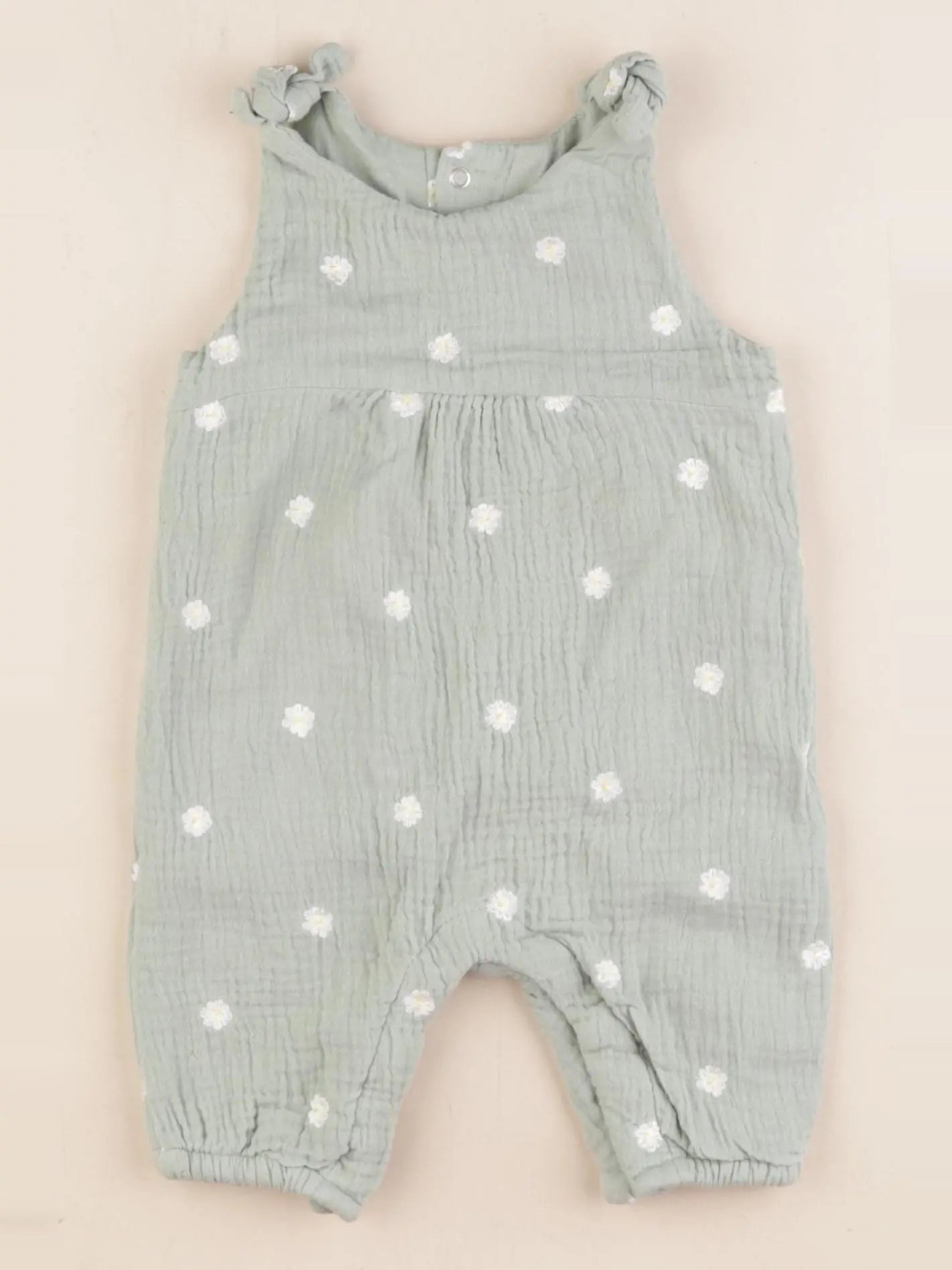 Vertbaudet - combinaison vert - 3 mois