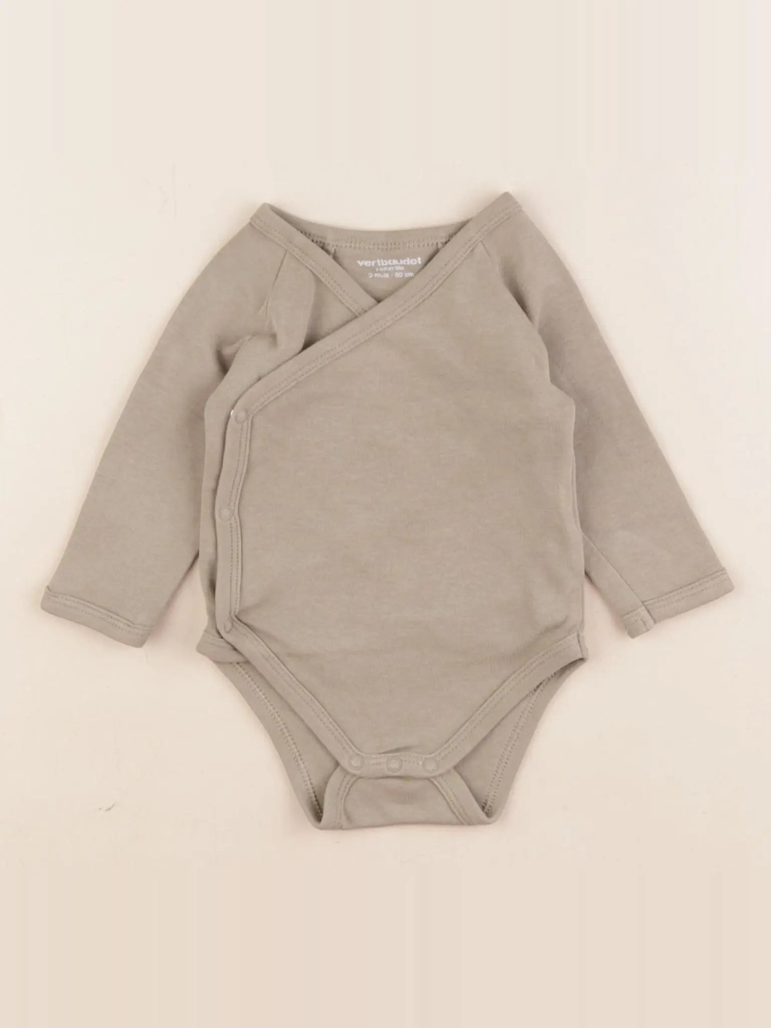 Vertbaudet - body vert - 3 mois