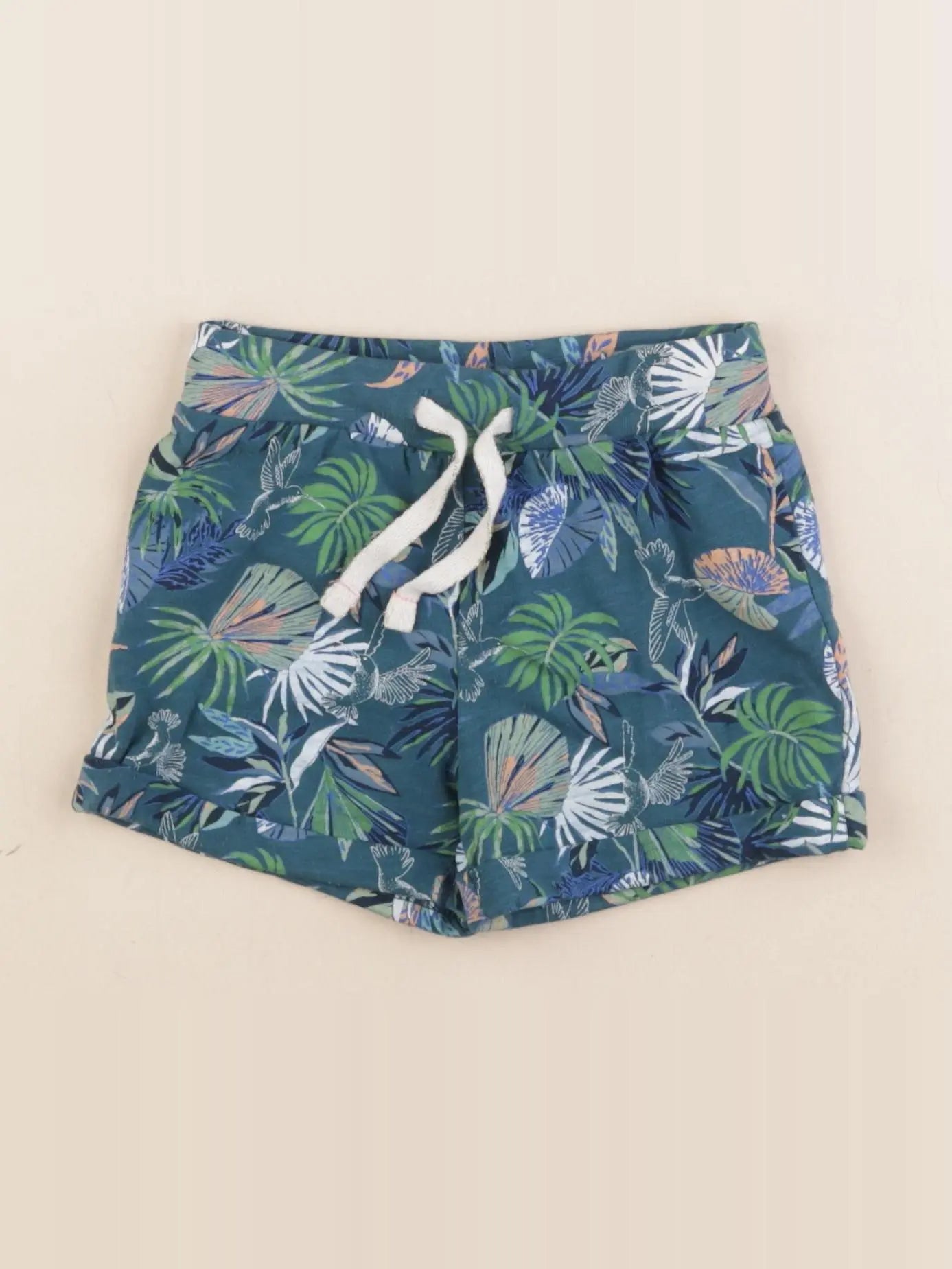 Vertbaudet - short vert - 2 ans