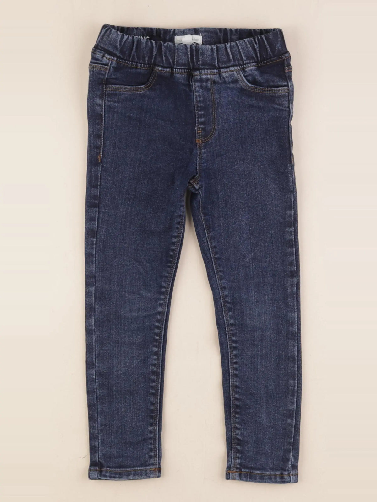 Vertbaudet - jegging bleu - 4 ans