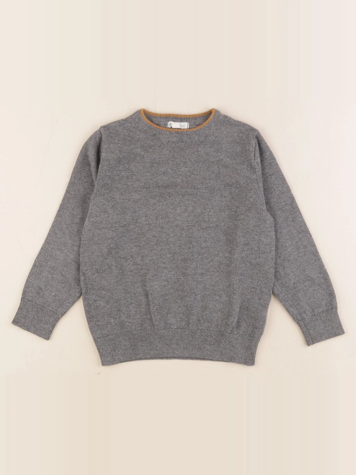 Vertbaudet - pull gris - 5 ans