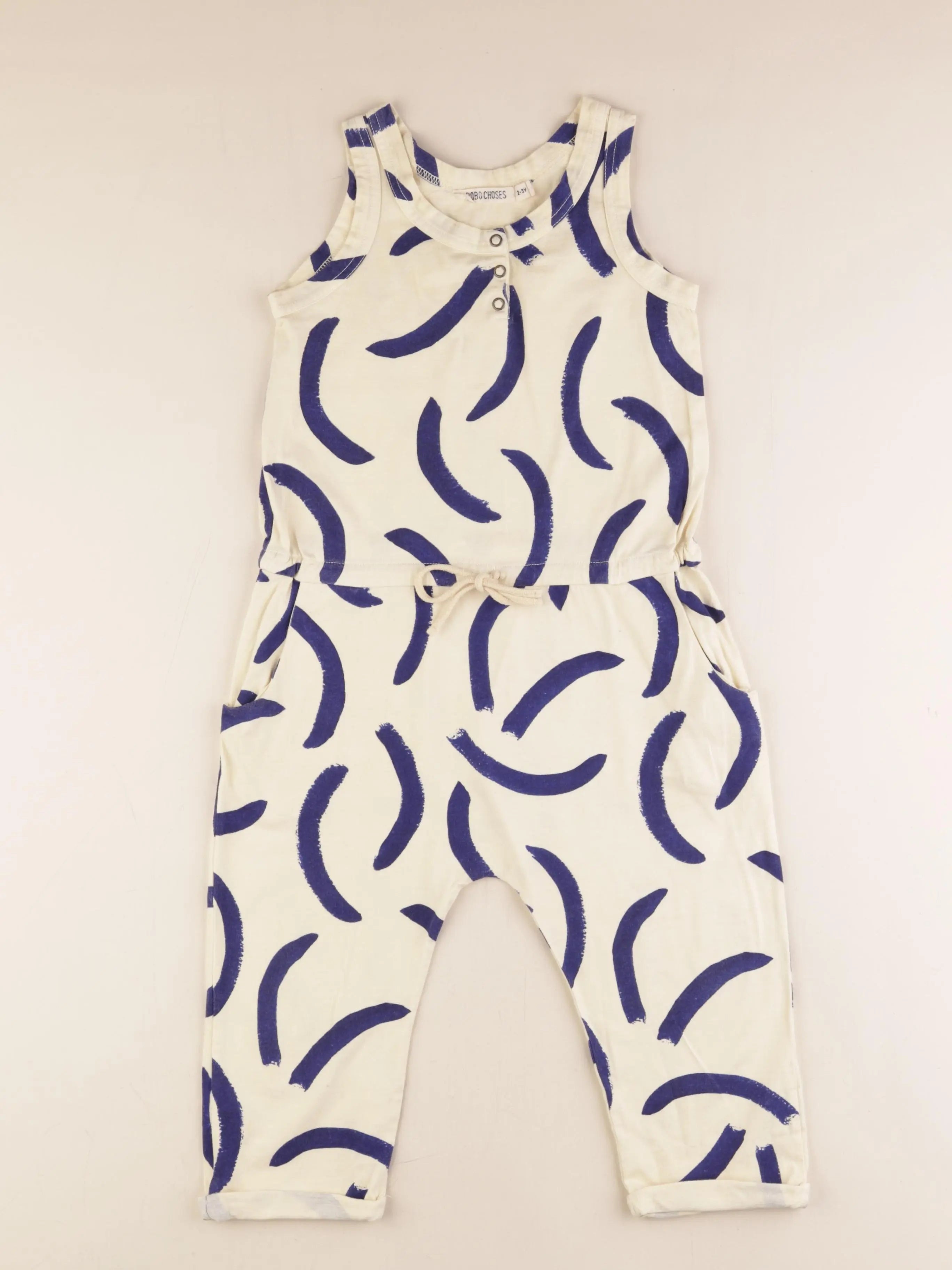 Bobo Choses - combinaison jaune, bleu - 2/3 ans