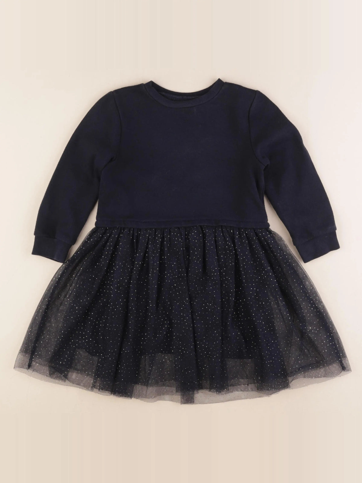 Monoprix - robe bleu - 4 ans
