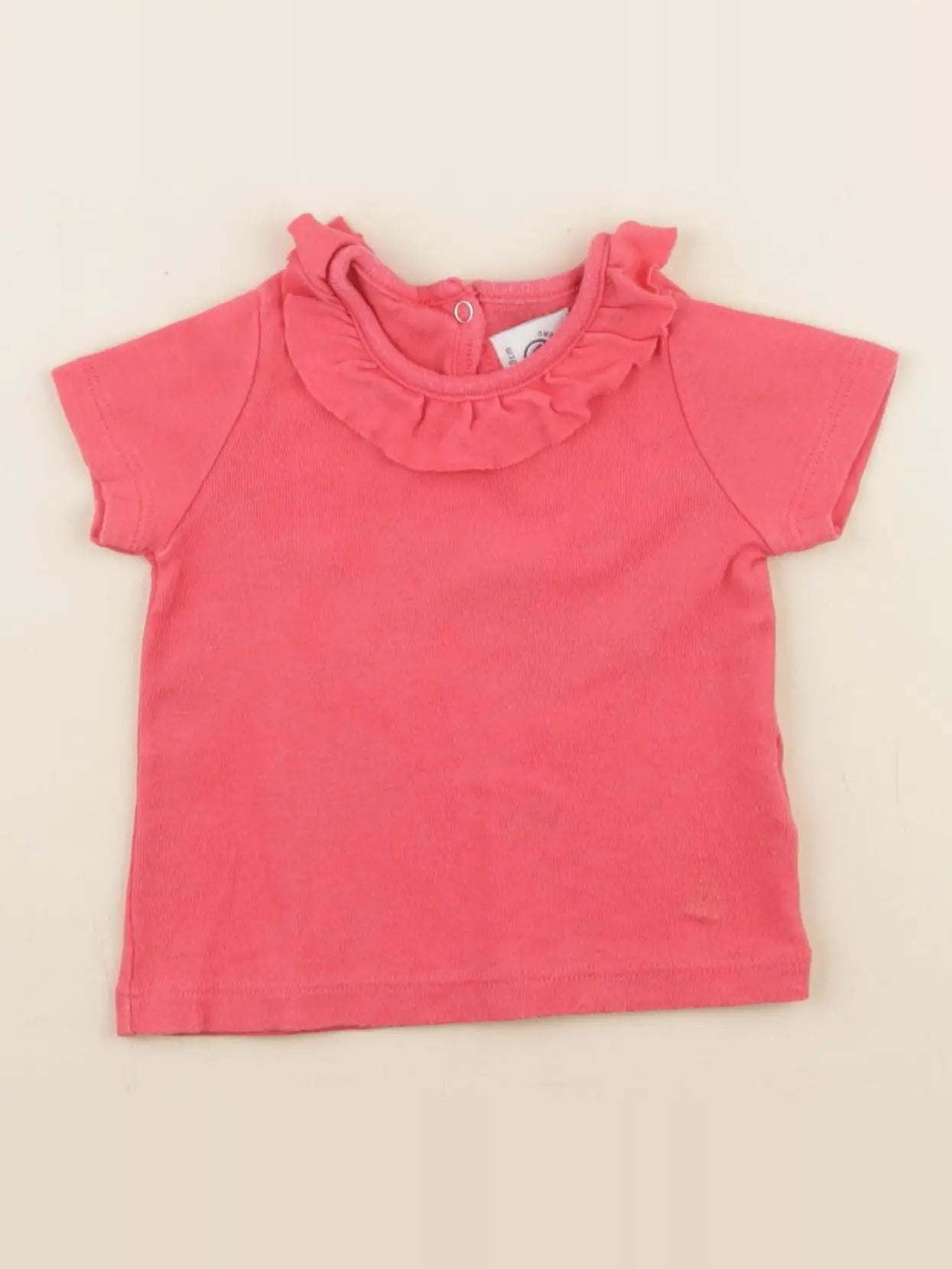 Petit Bateau - tee-shirt rose - 3 mois