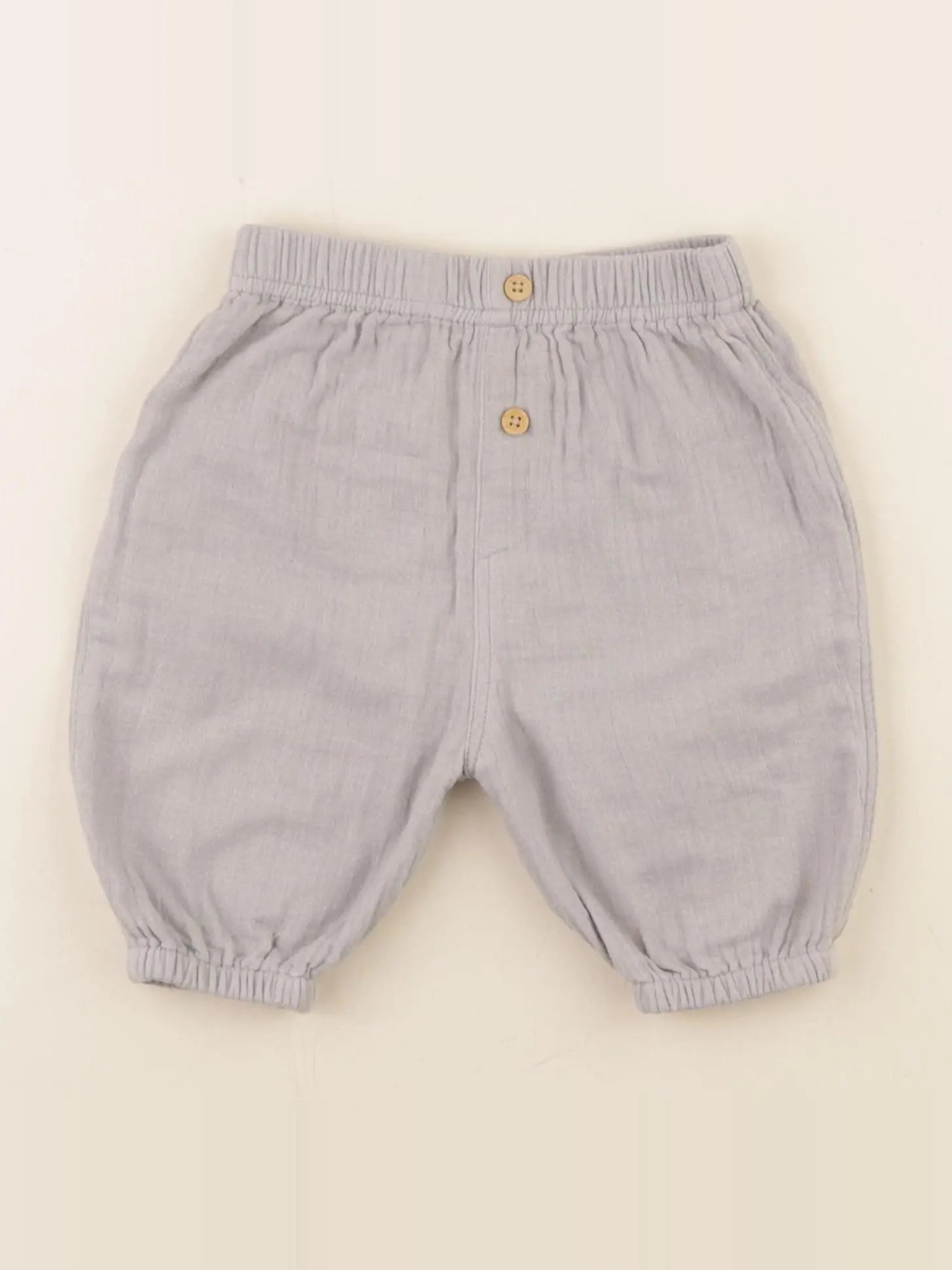 Boutchou - pantalon gris - 3 mois