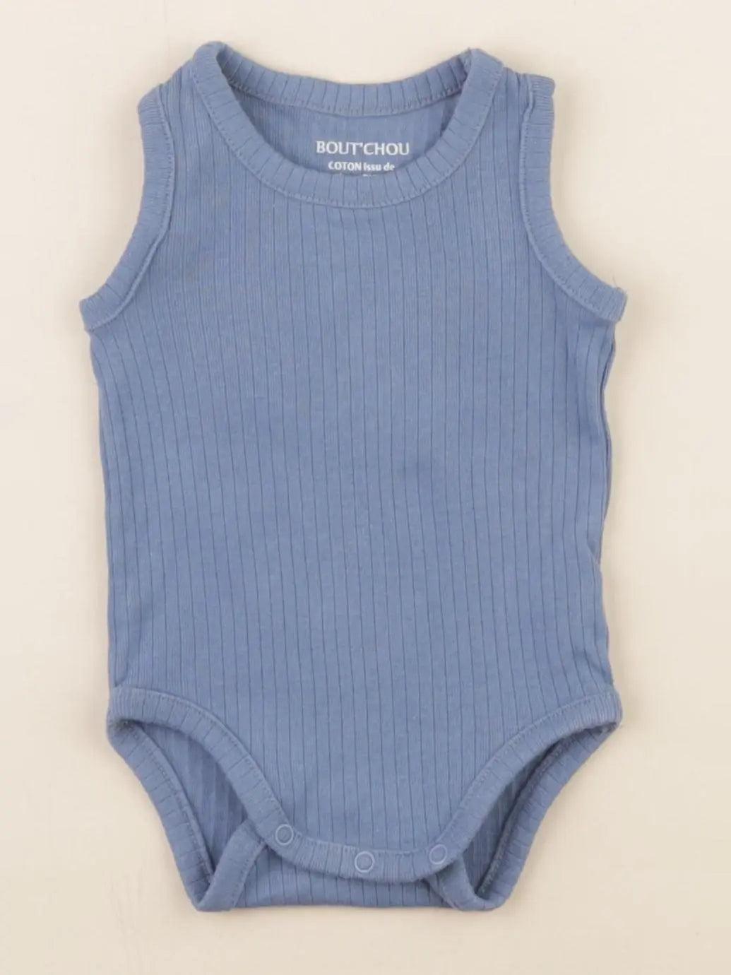 Boutchou - body bleu - 3 mois