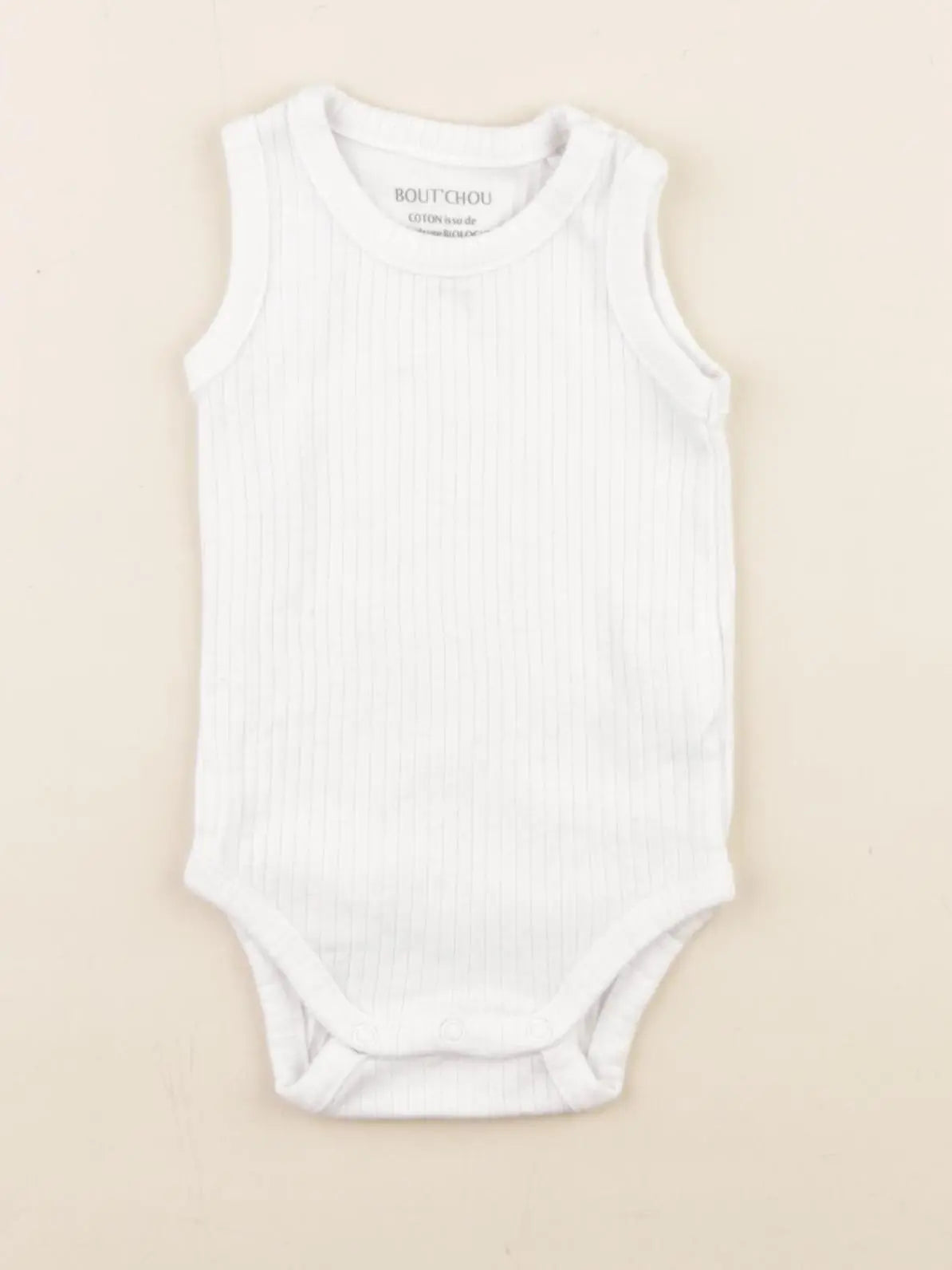 Boutchou - body blanc - 3 mois