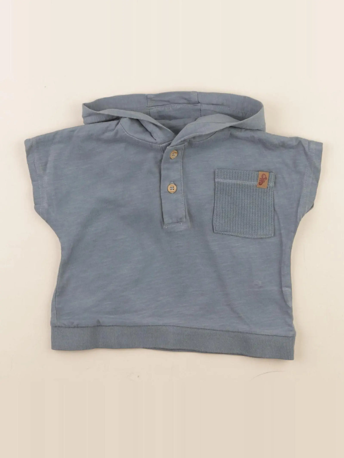 Vertbaudet - tee-shirt vert - 12 mois