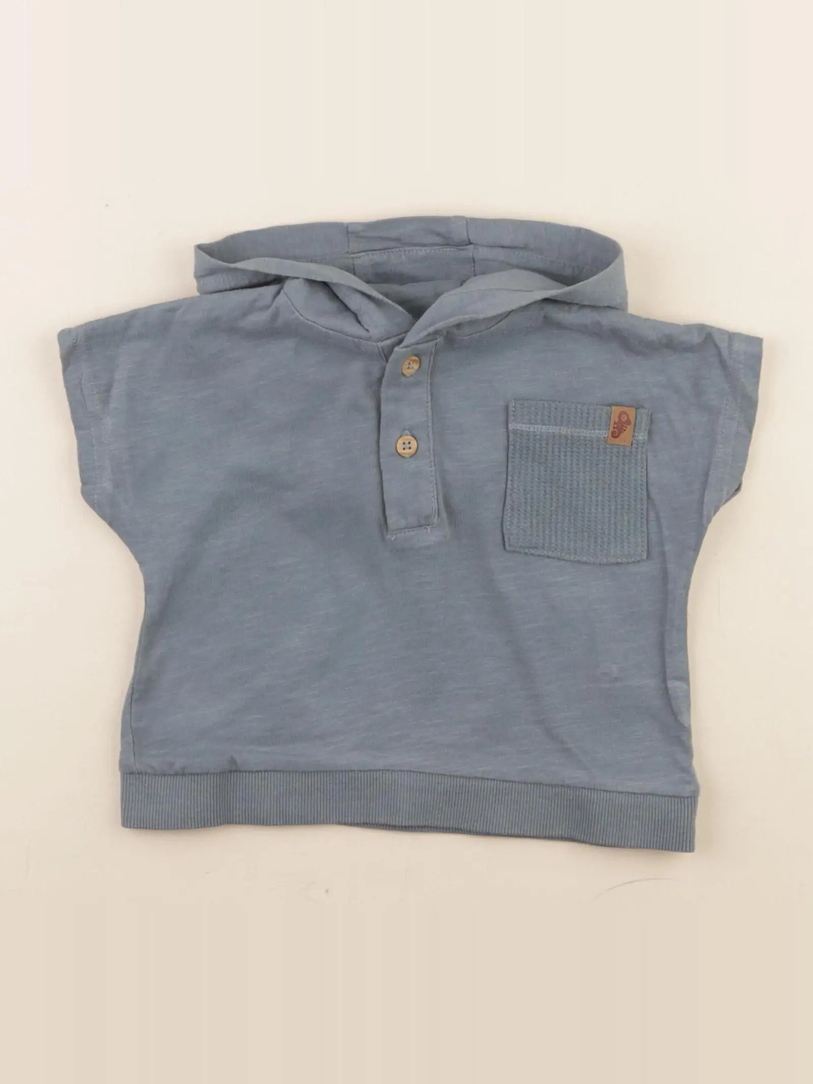 Vertbaudet - tee-shirt vert - 12 mois