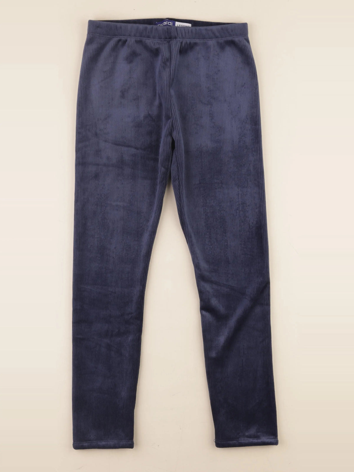 Okaidi - legging doublé bleu - 10 ans