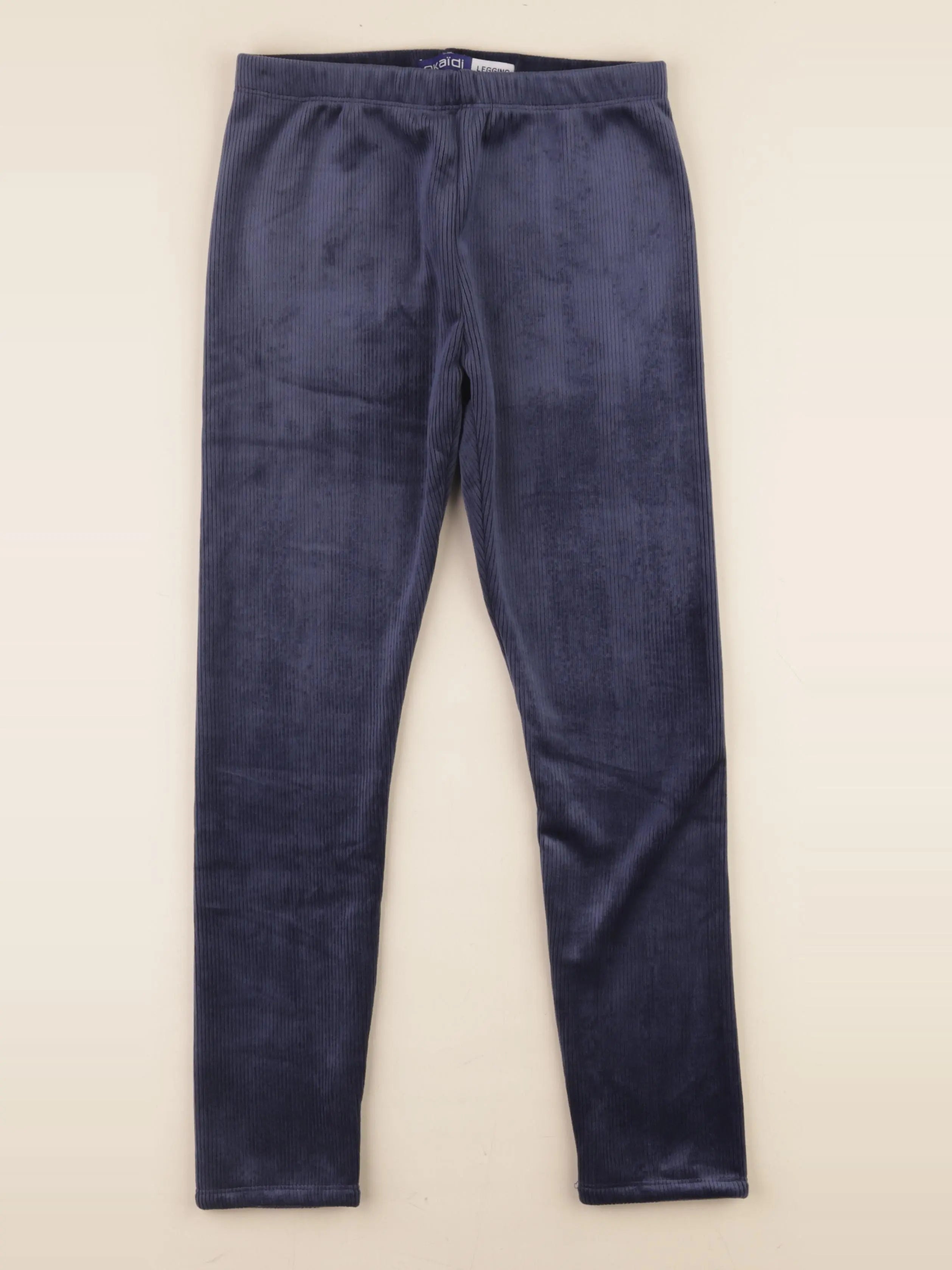 Okaidi - legging doublé bleu - 10 ans