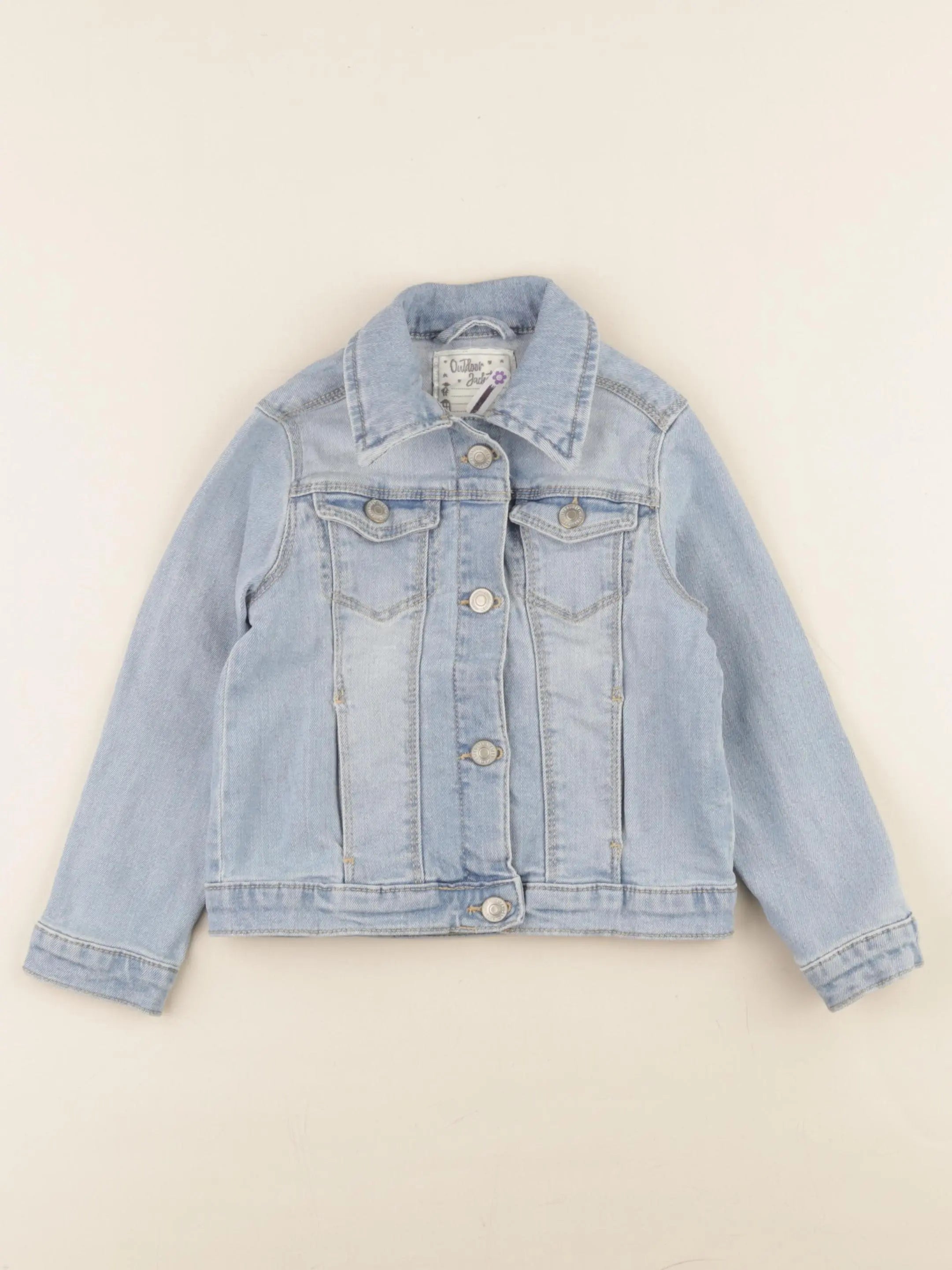 Vertbaudet - veste bleu - 4 ans