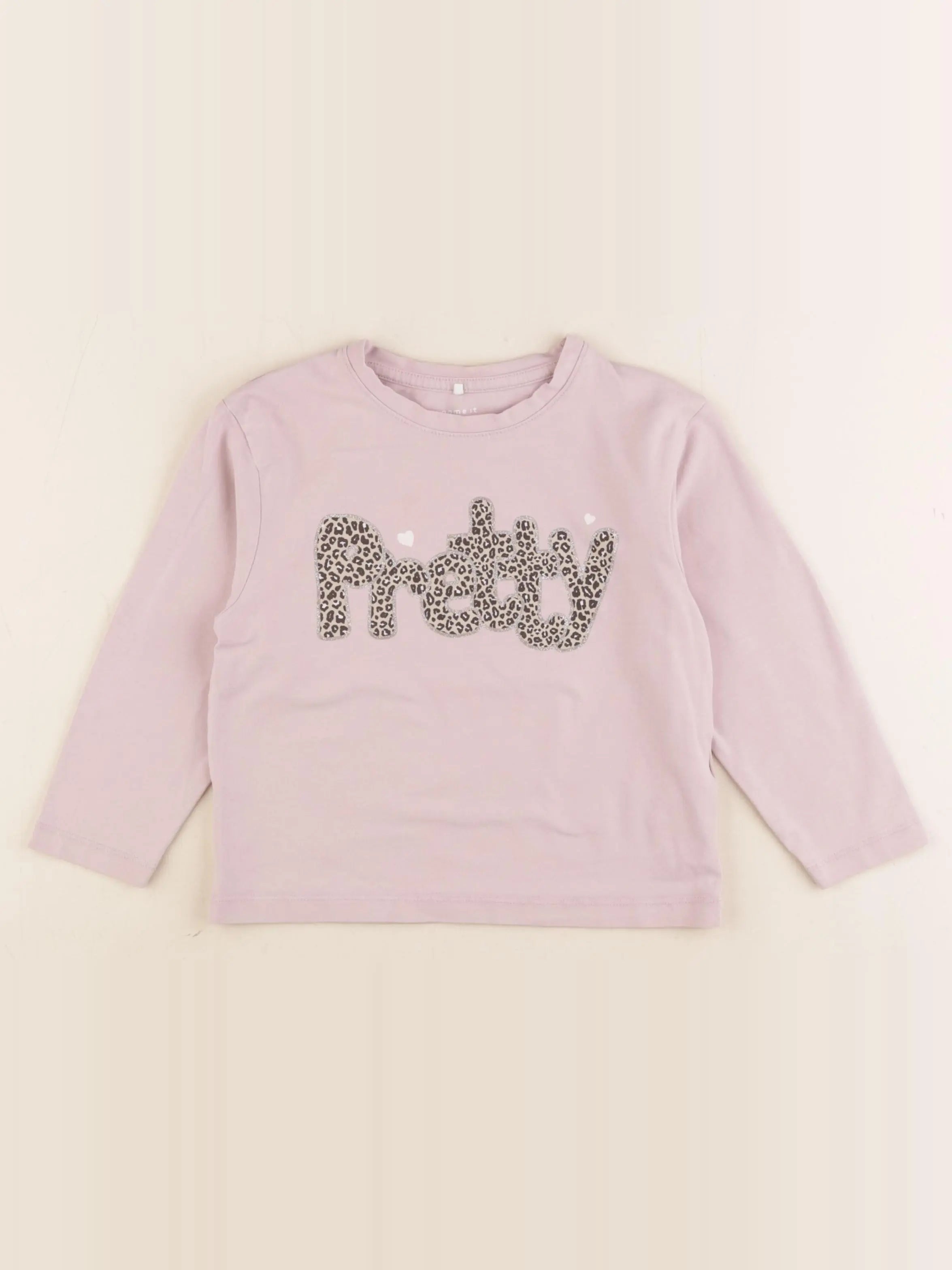 Name it - tee-shirt violet - 3/4 ans
