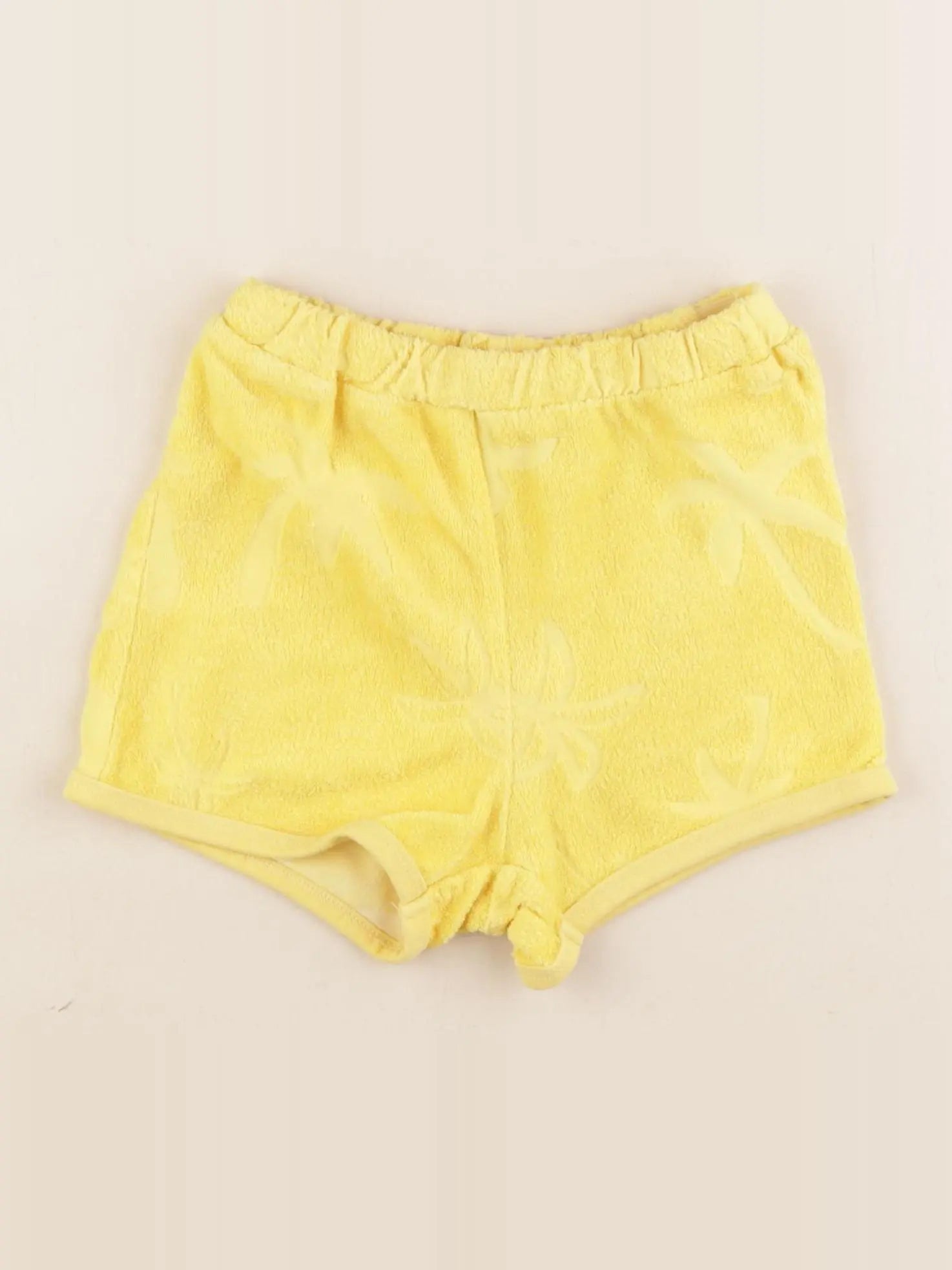 H&M - short jaune - 18/24 mois