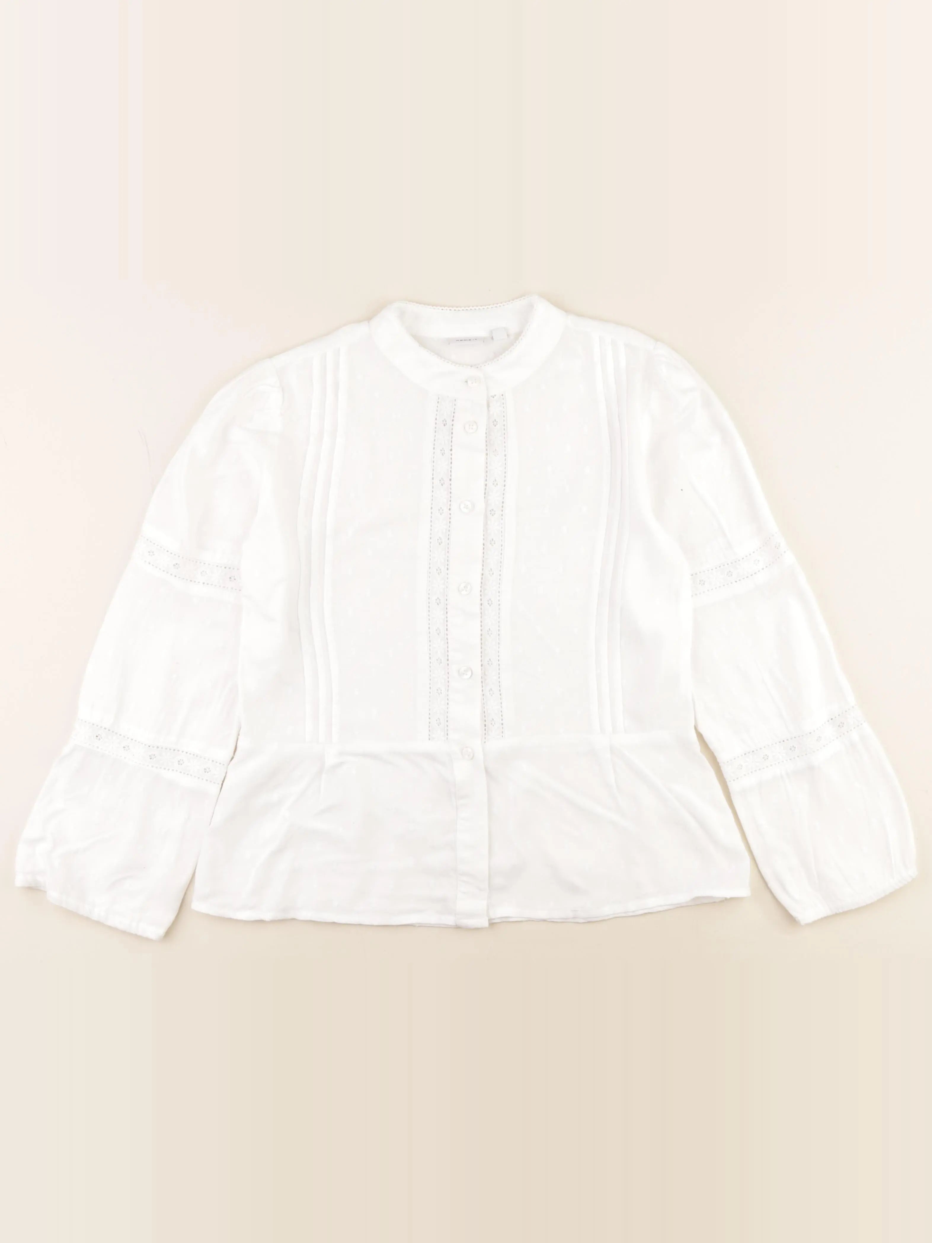 Name it - blouse blanc - 9/10 ans