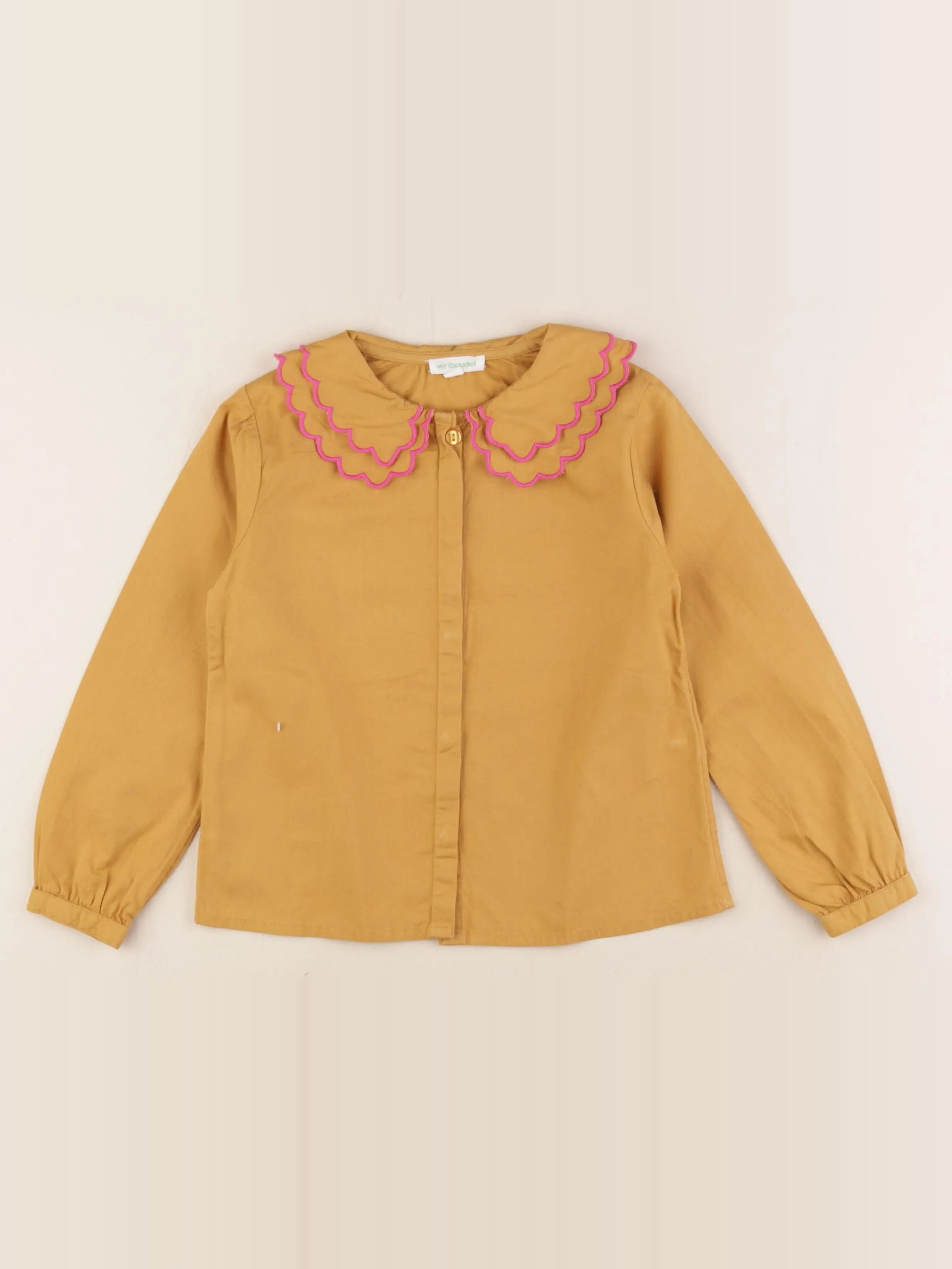 Vertbaudet - blouse jaune - 5 ans
