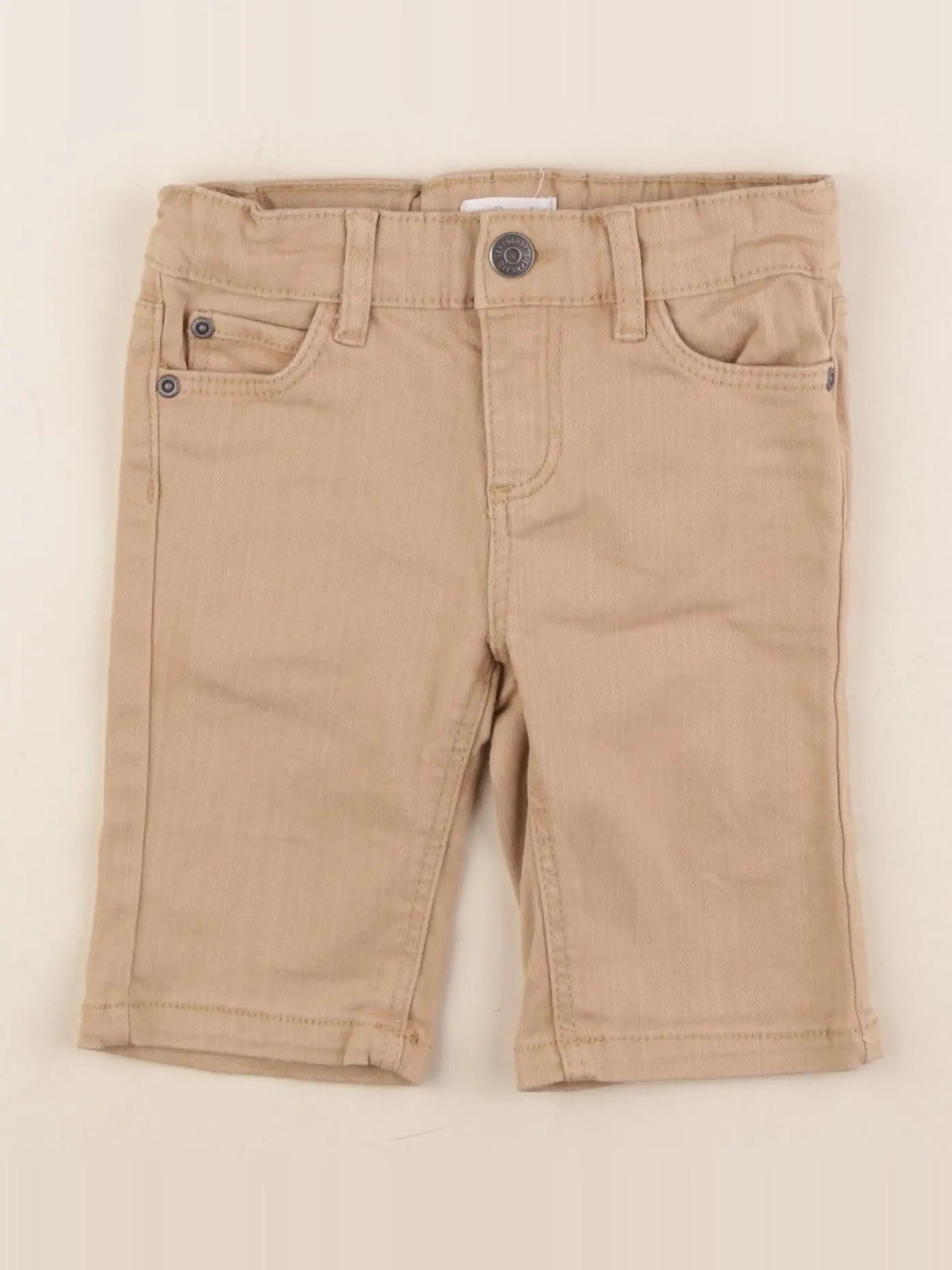 Vertbaudet - short beige - 3 ans