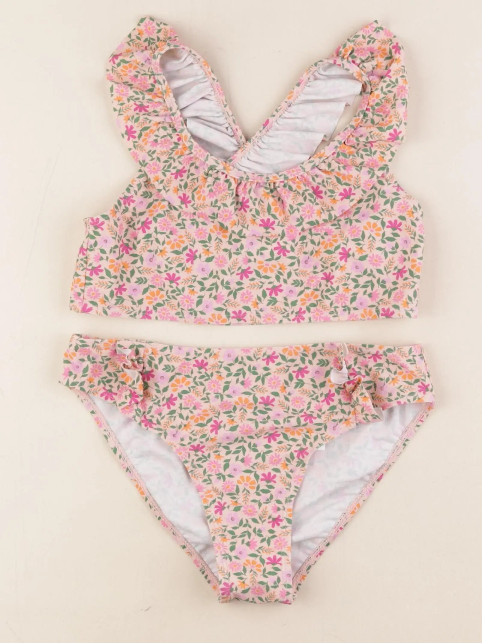 Vertbaudet - maillot de bain rose - 11/12 ans