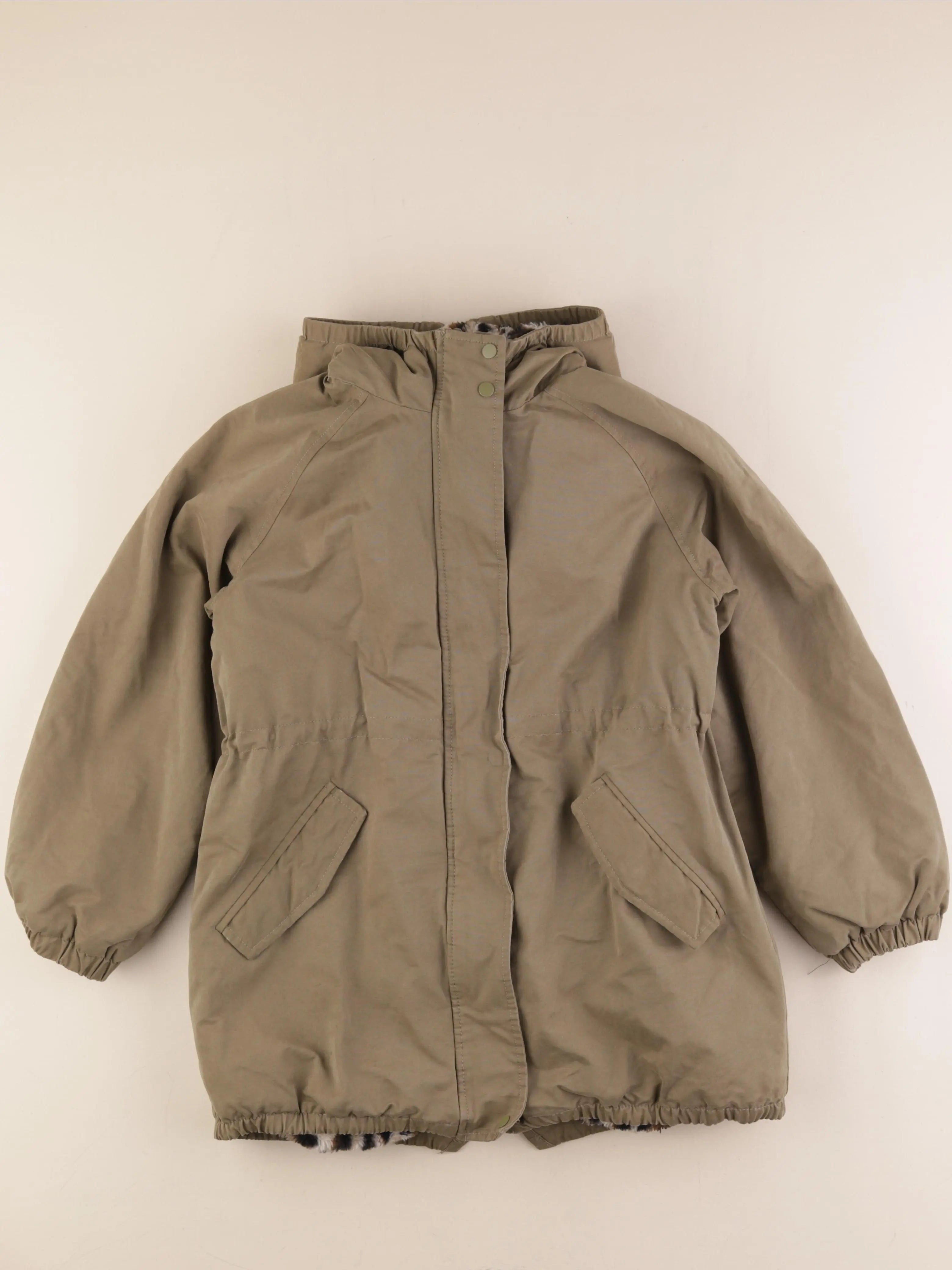 Vertbaudet - parka vert - 12 ans