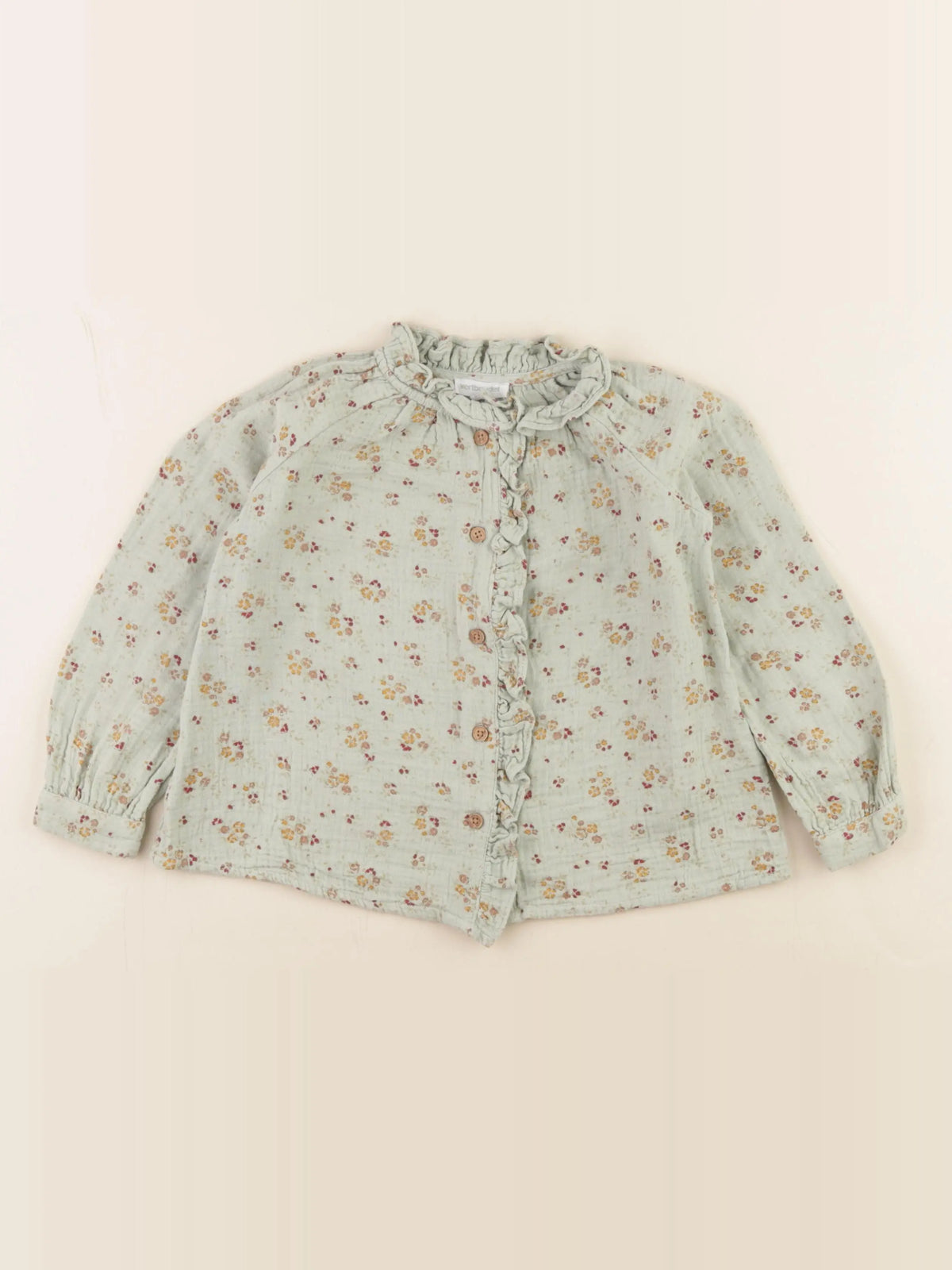 Vertbaudet - blouse vert - 4 ans