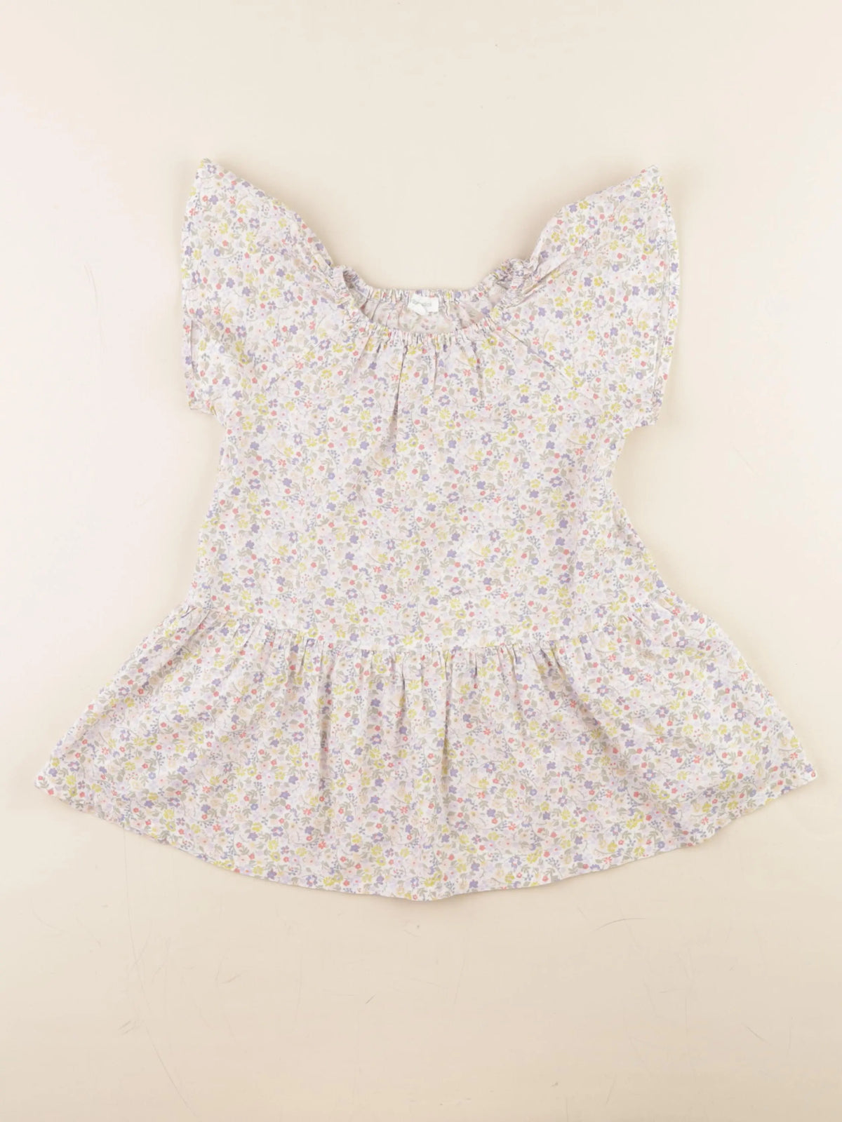 Vertbaudet - robe blanc - 3 ans