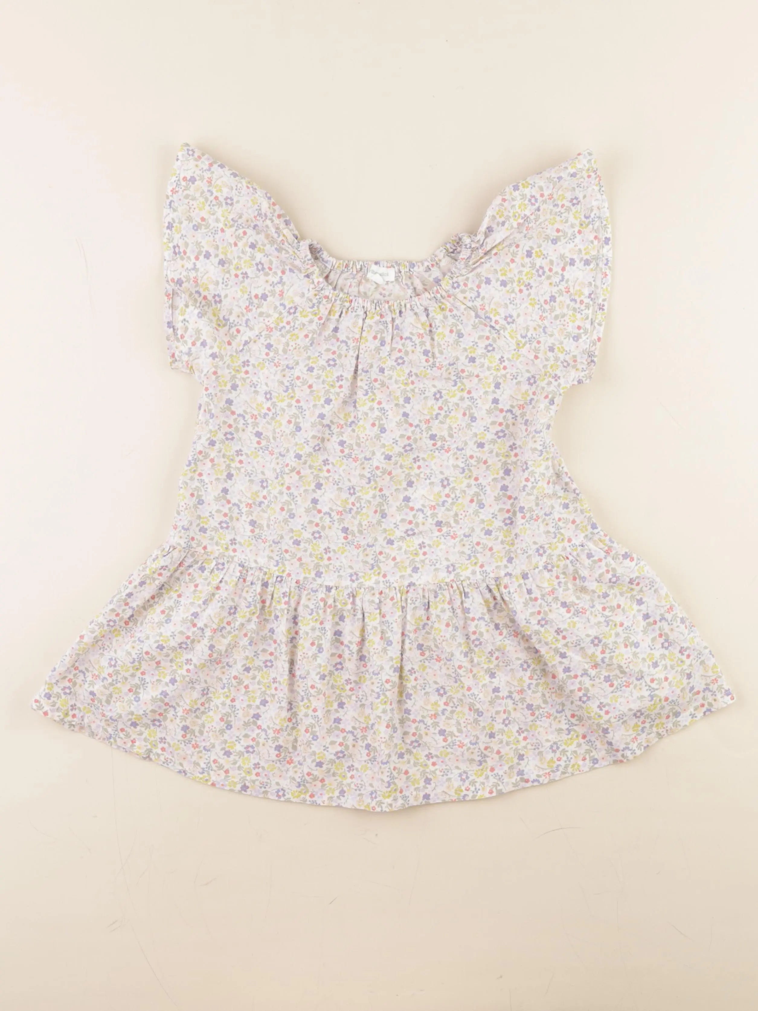 Vertbaudet - robe blanc - 3 ans