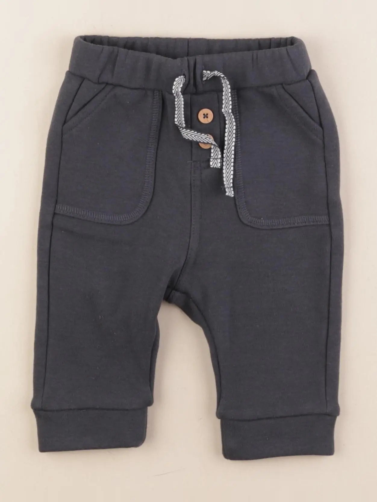 Tape à l'oeil - pantalon doublé gris - 9 mois