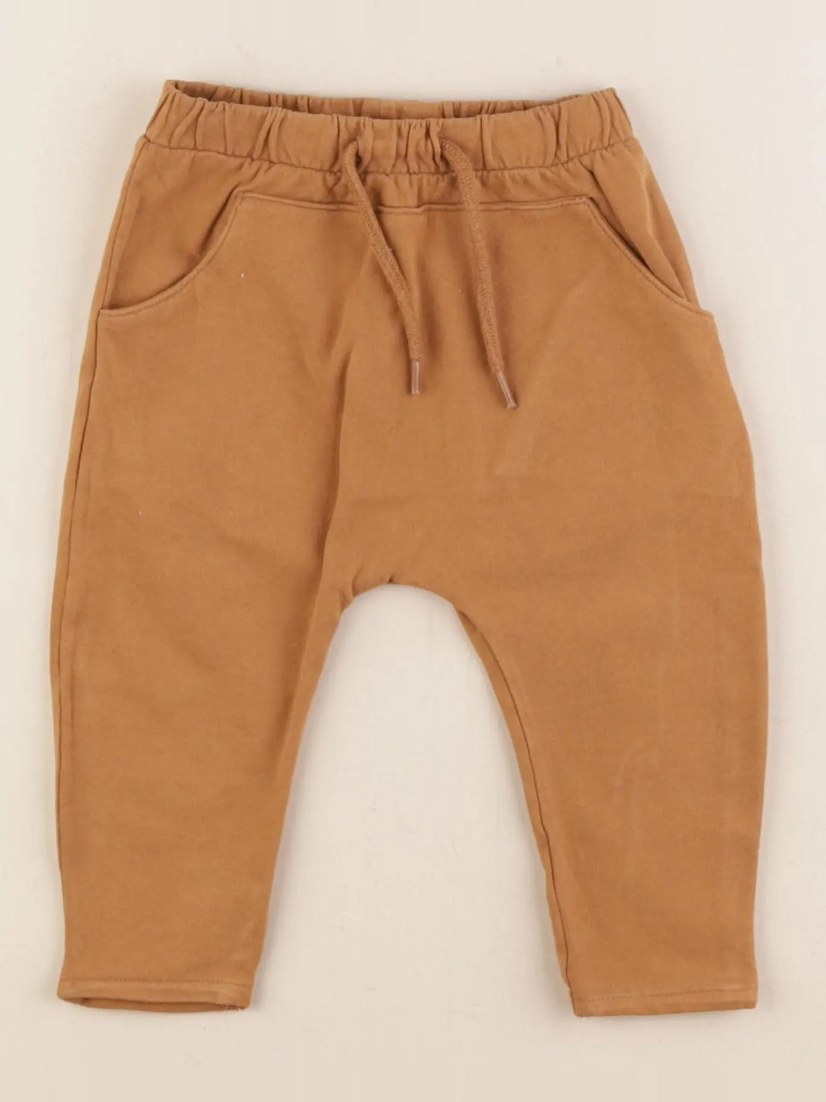 Vertbaudet - pantalon marron - 9 mois