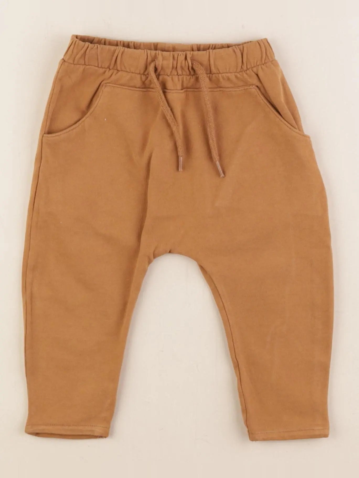 Vertbaudet - pantalon marron - 9 mois