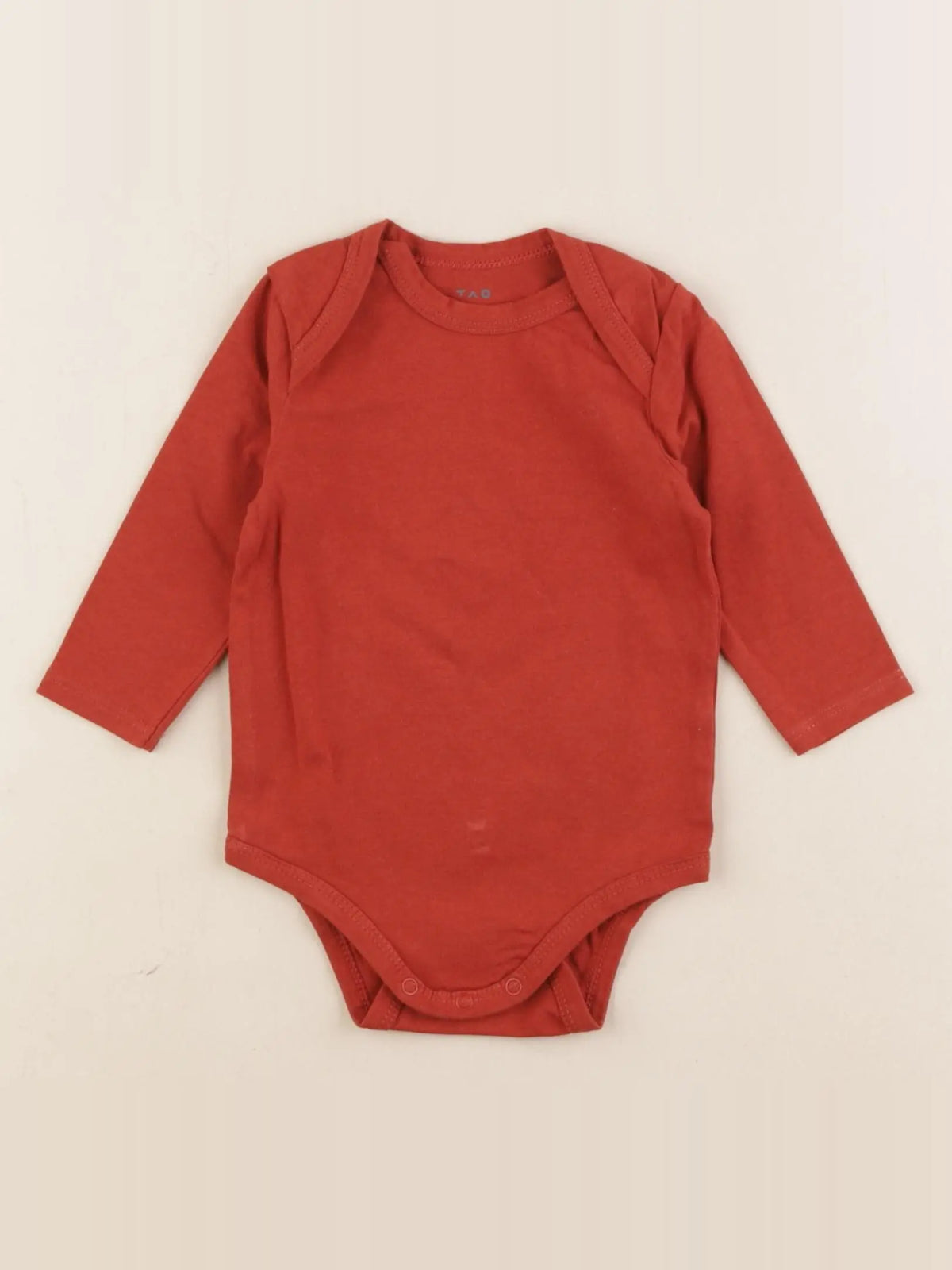 Tape à l'oeil - body rouge - 6 mois