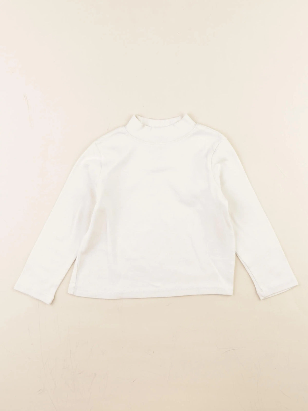 H&M - sous-pull beige - 2/4 ans