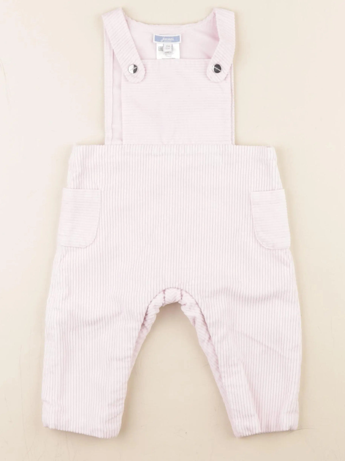 Jacadi - salopette rose - 12 mois