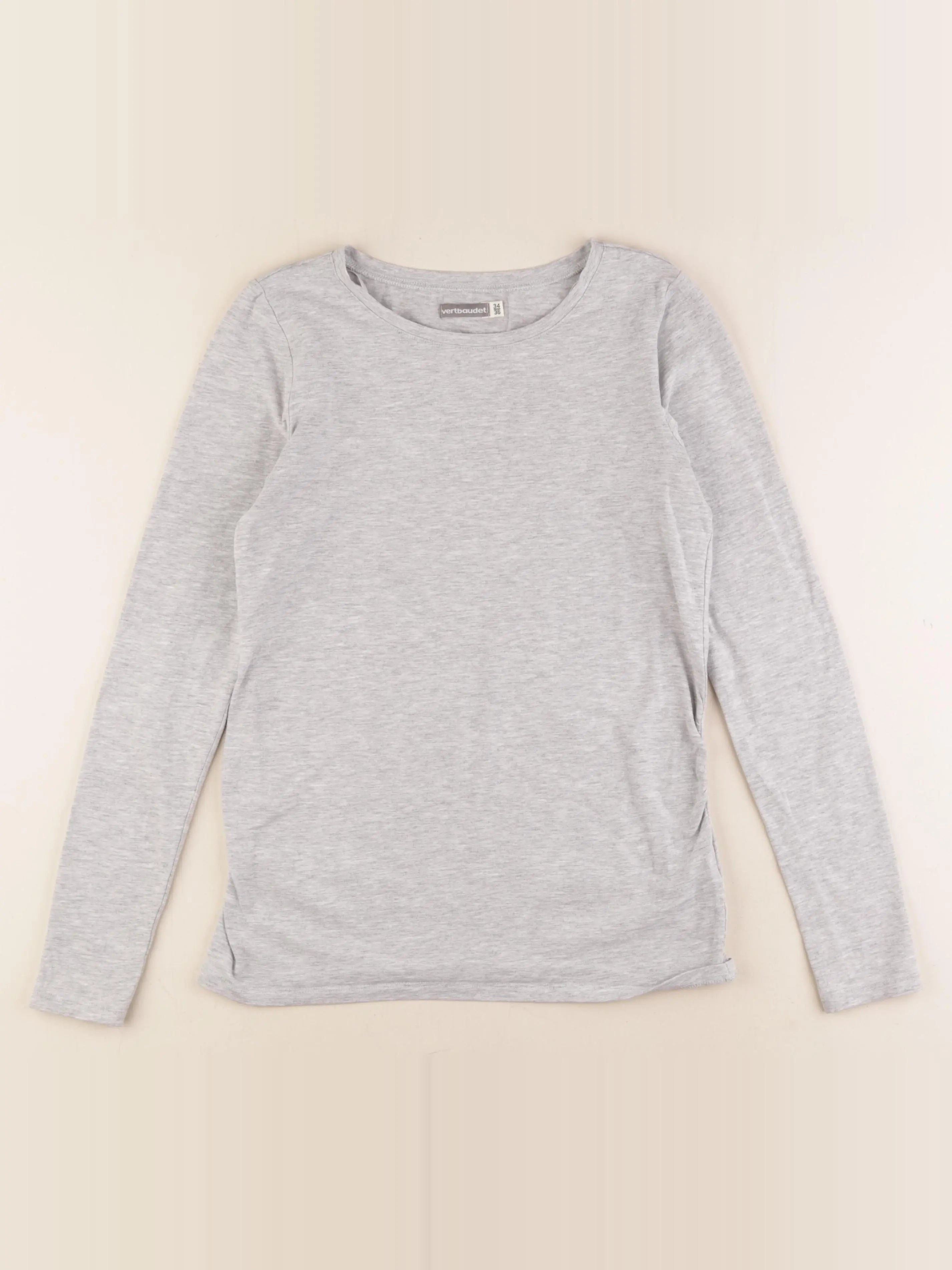 Vertbaudet - tee-shirt grossesse gris - 34 à 36