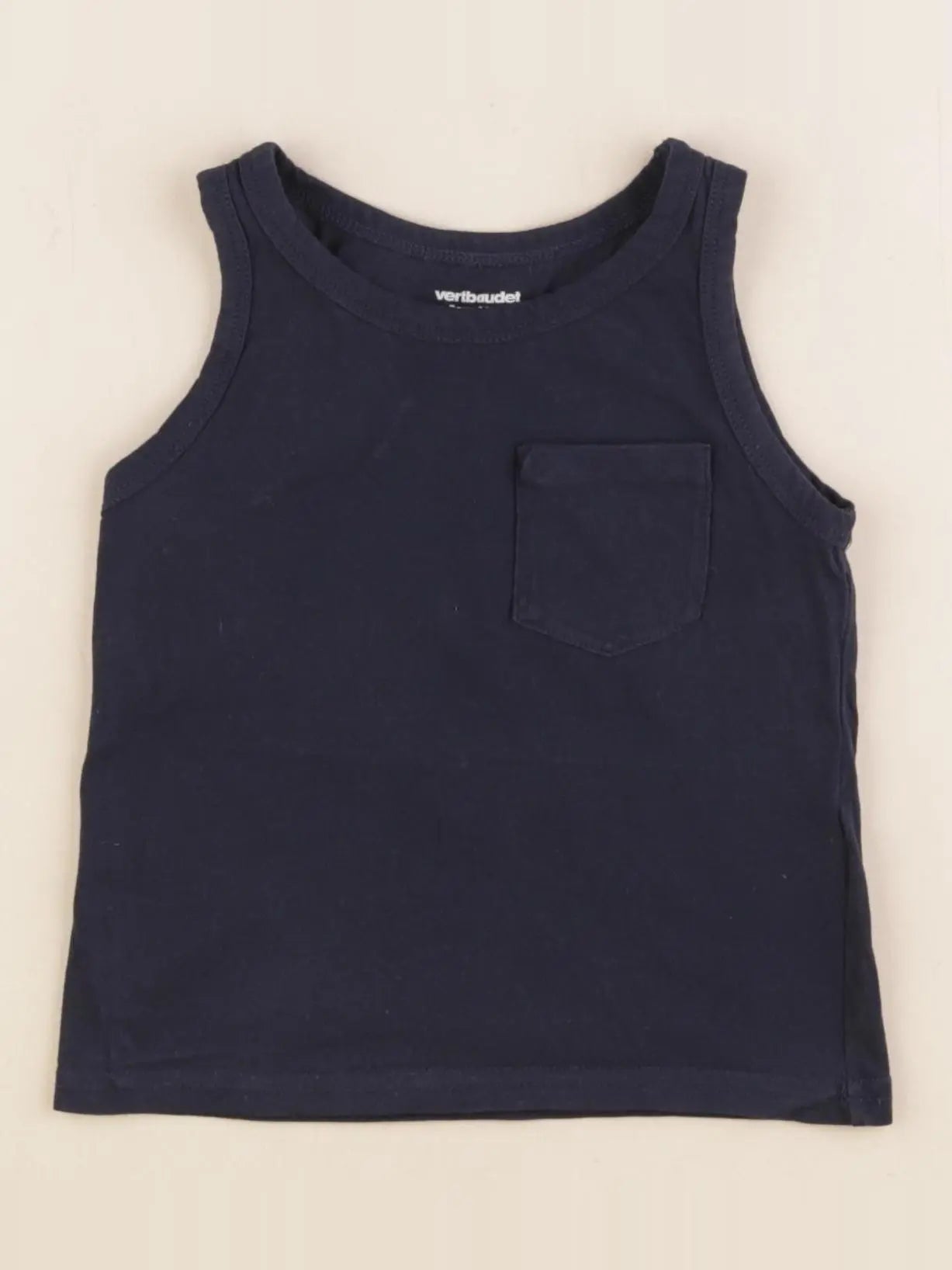 Vertbaudet - débardeur bleu - 3 ans