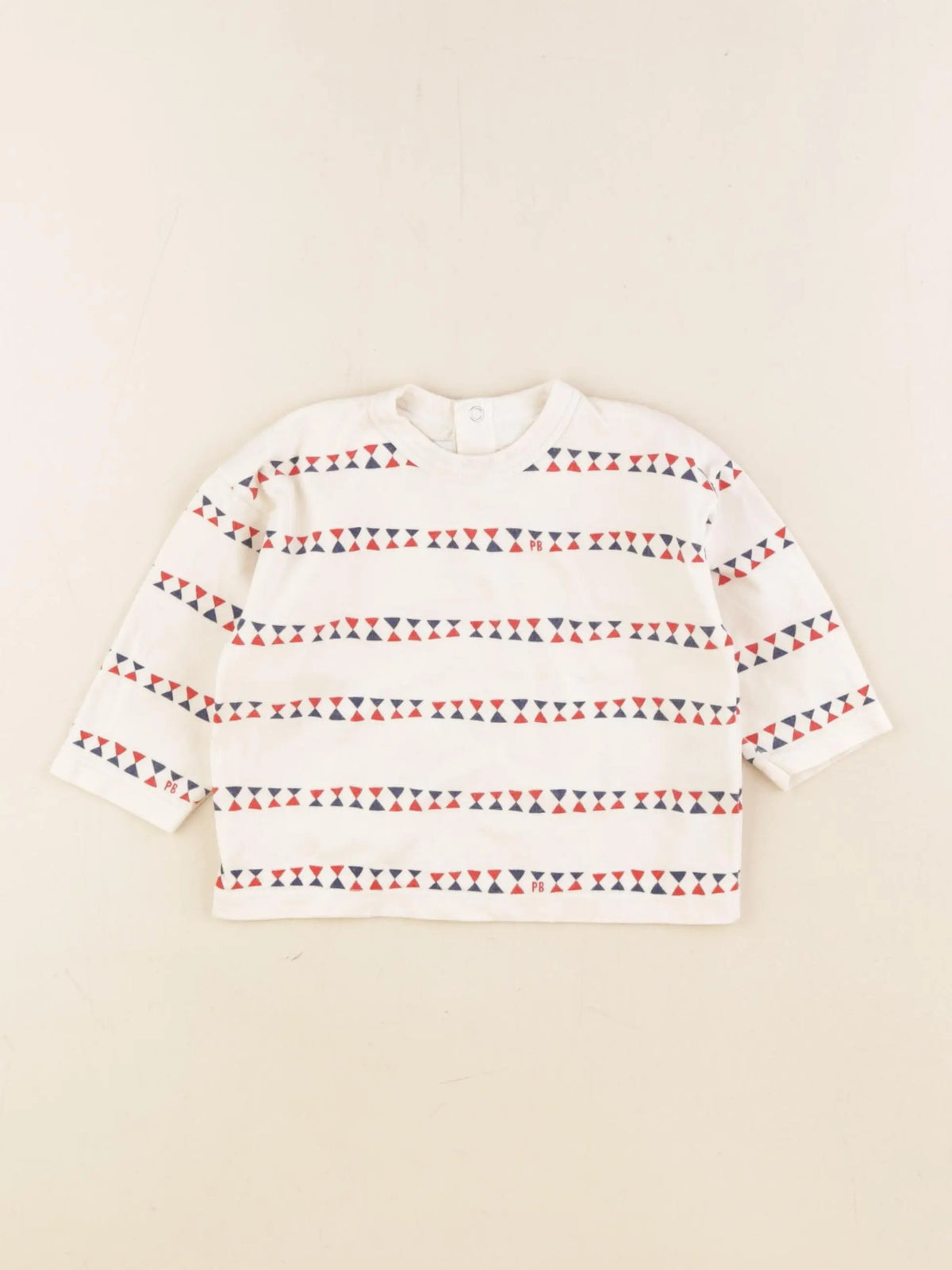 Petit Bateau - tee-shirt multicolore - 6 mois