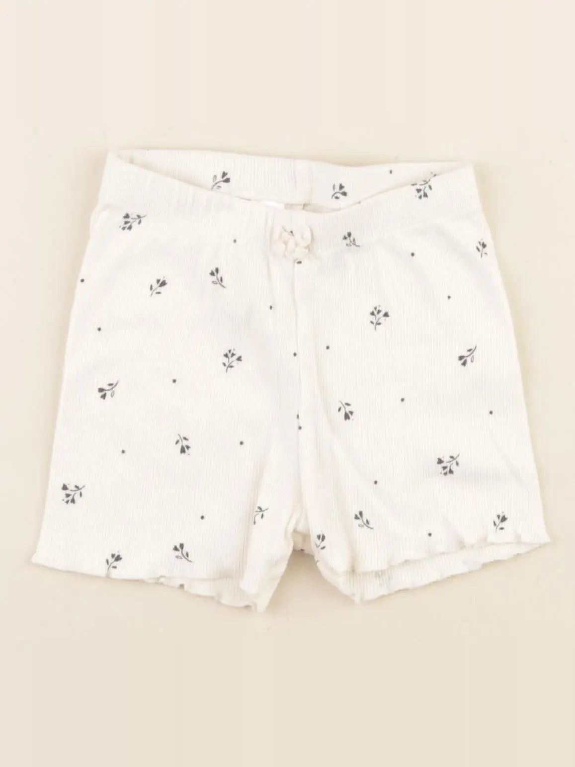 H&M - short beige - 18/24 mois