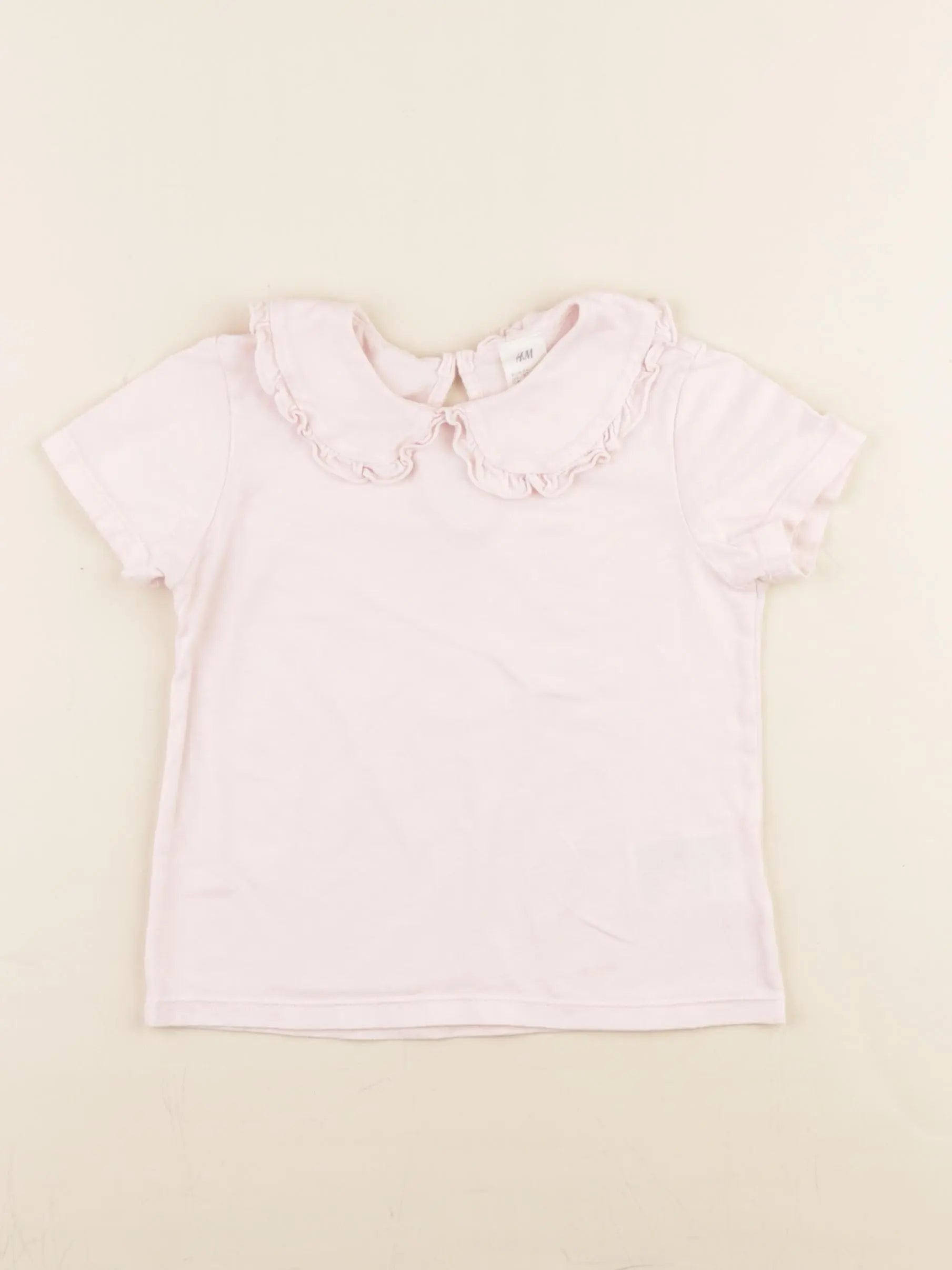 H&M - tee-shirt rose - 18/24 mois