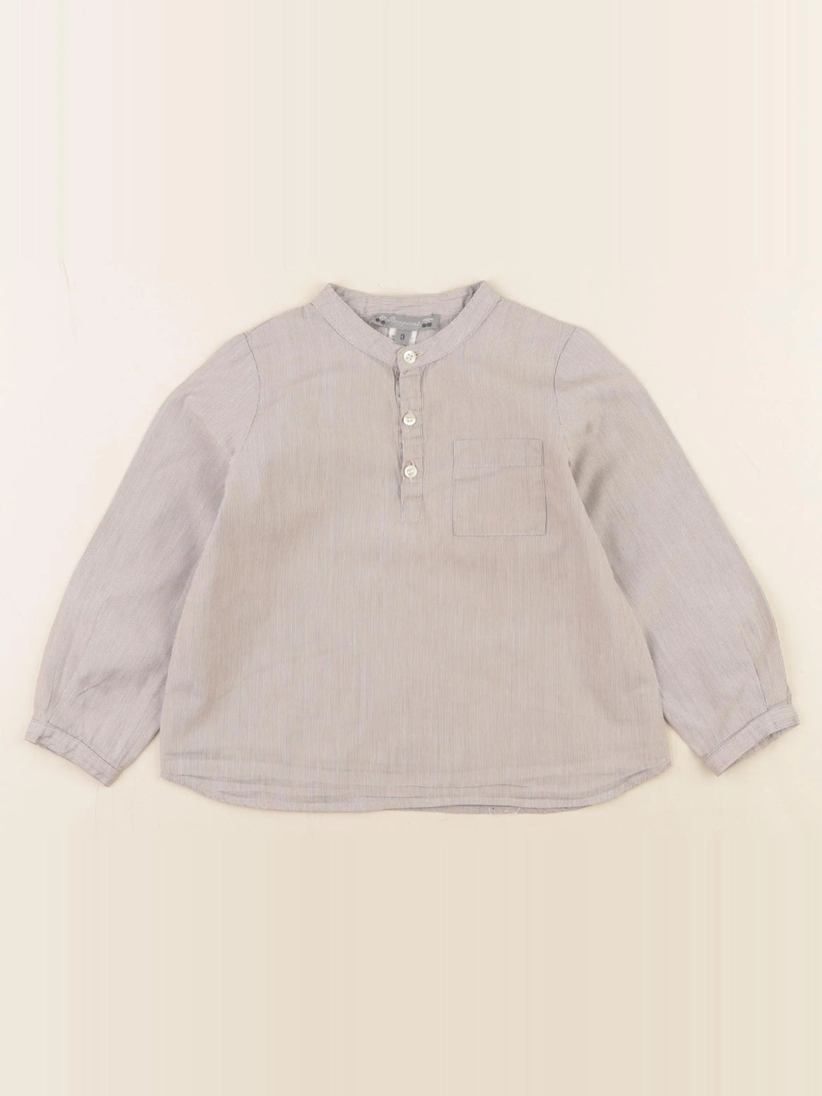 Bonpoint - chemise marron - 3 ans