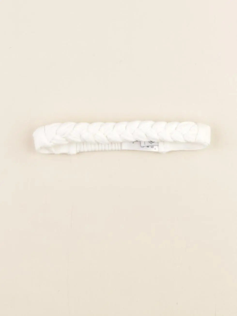 Petit Bateau - bandeau blanc - 6/12 mois