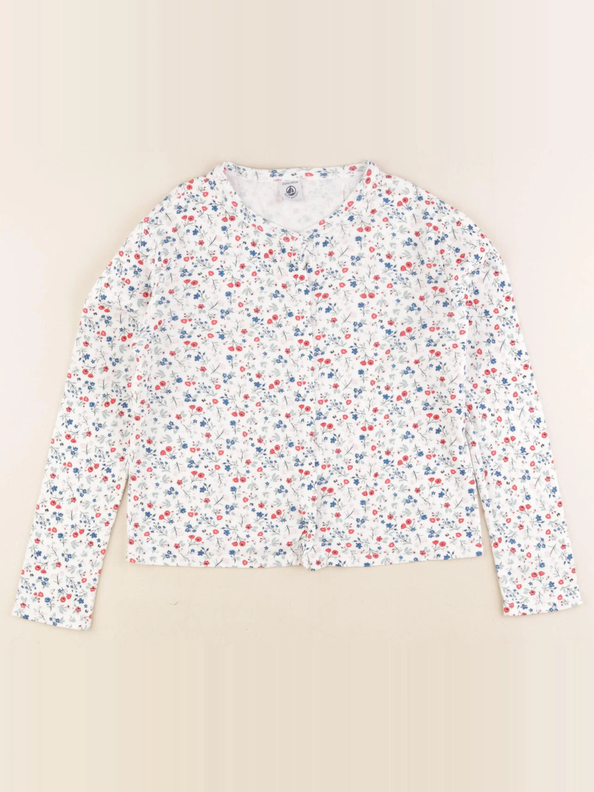Petit Bateau - tee-shirt multicolore - 10 ans