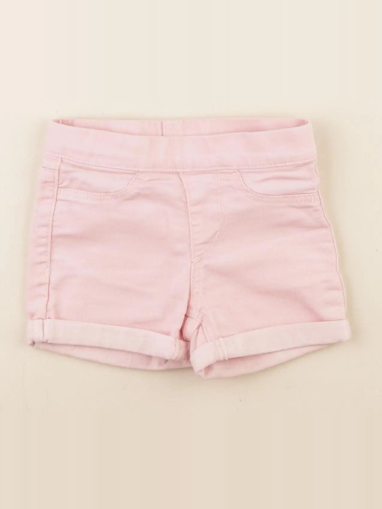 H&M - short rose - 18/24 mois