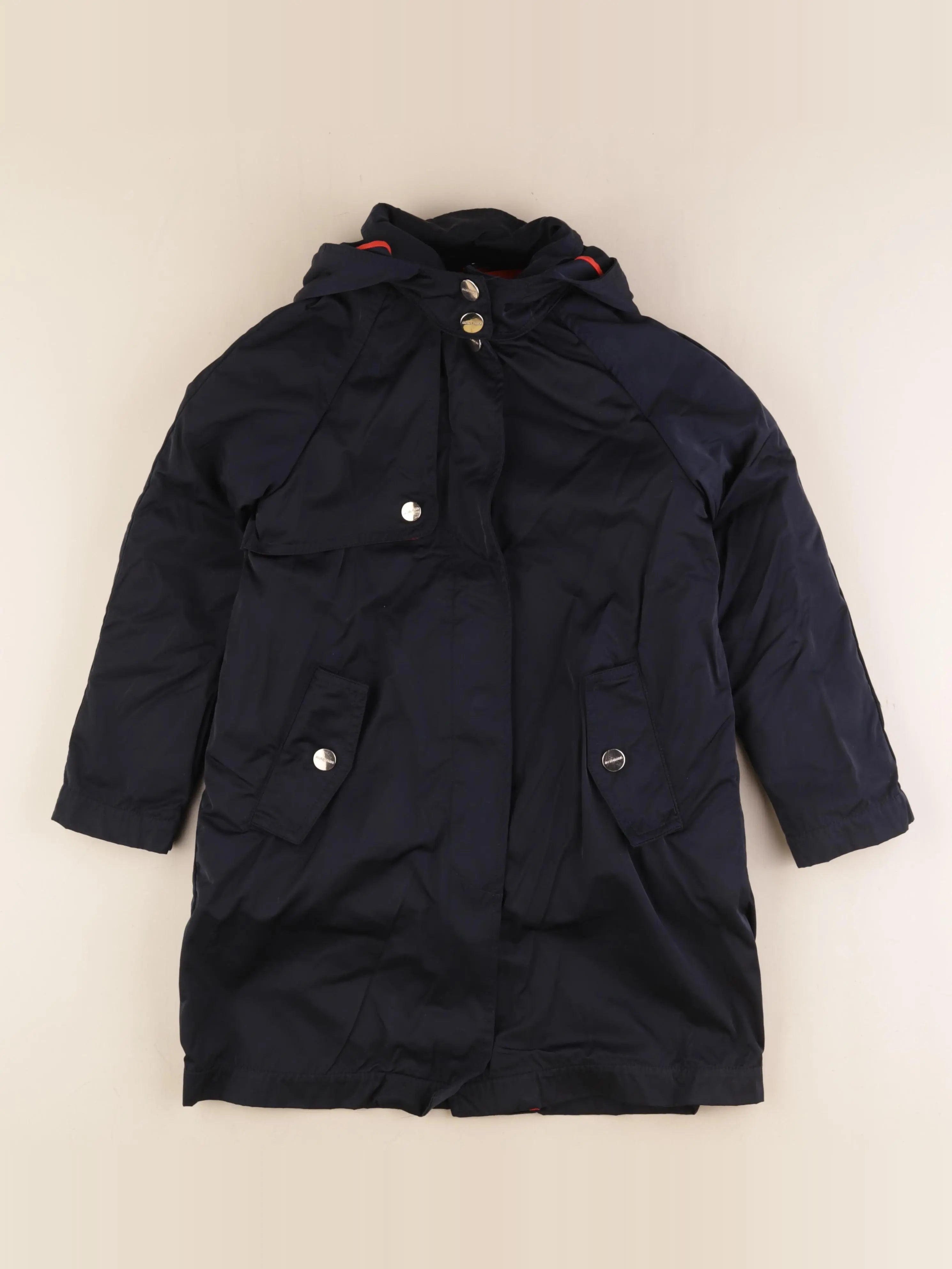 Jacadi - manteau doublure amovible bleu - 8 ans