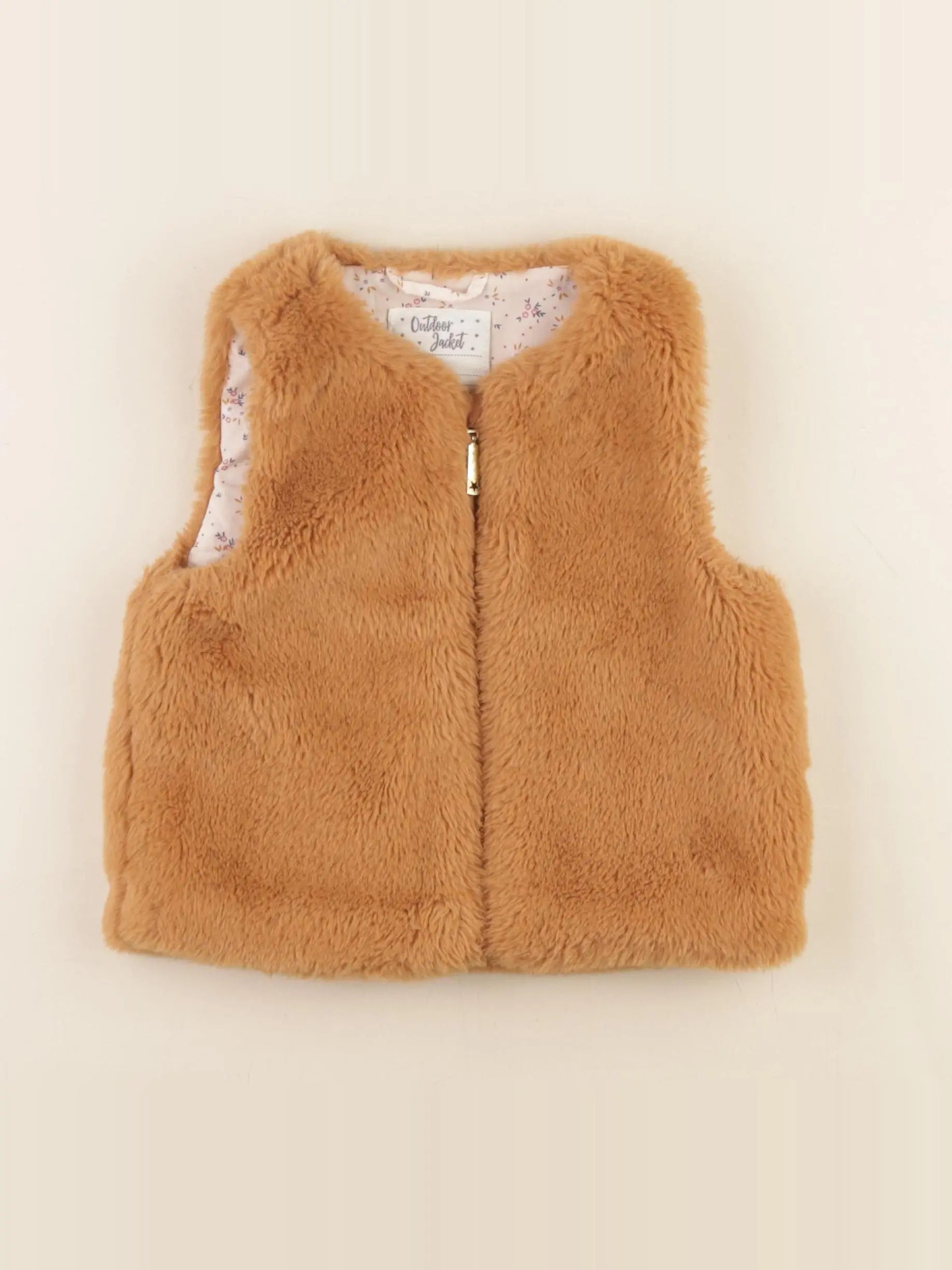Vertbaudet - gilet marron - 5 ans