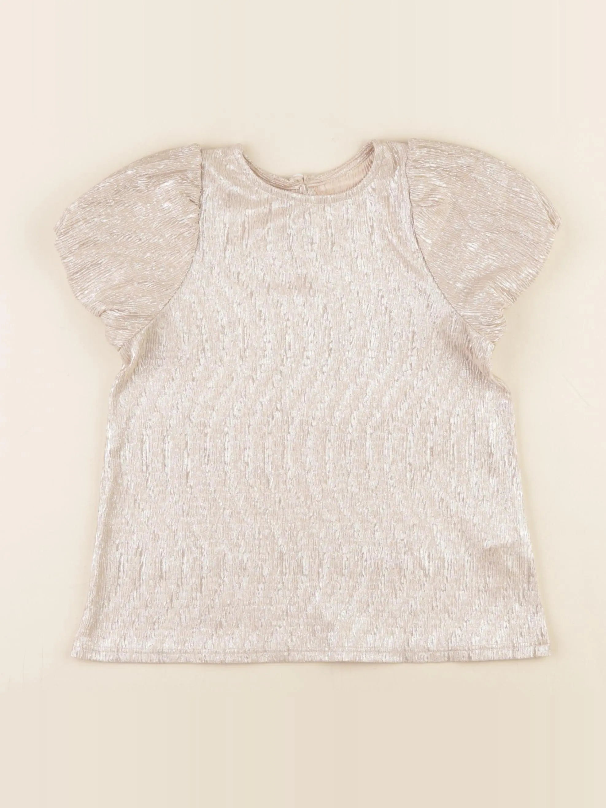 Vertbaudet - tee-shirt jaune - 5 ans